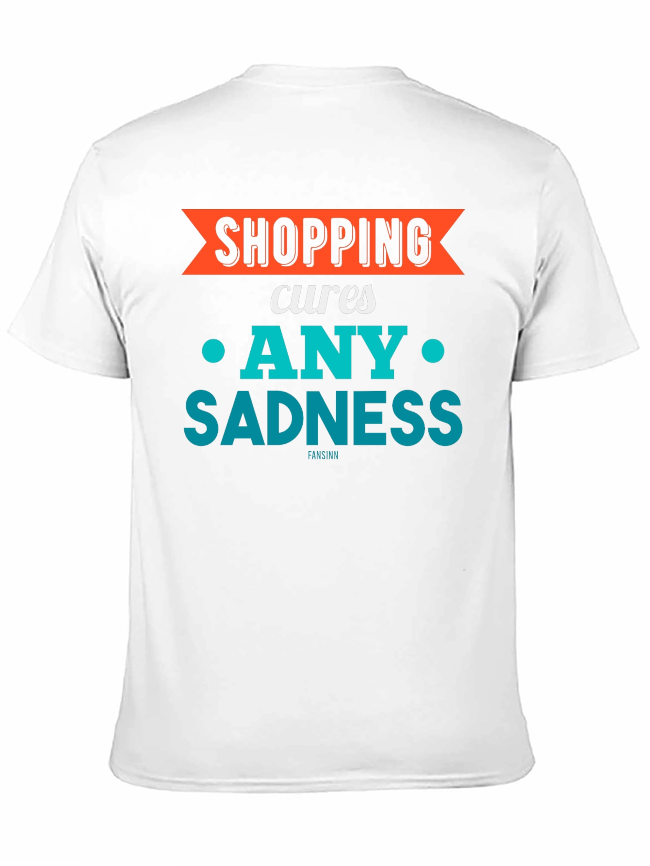 Shopping Cures Sadness Graphic T-Shirt