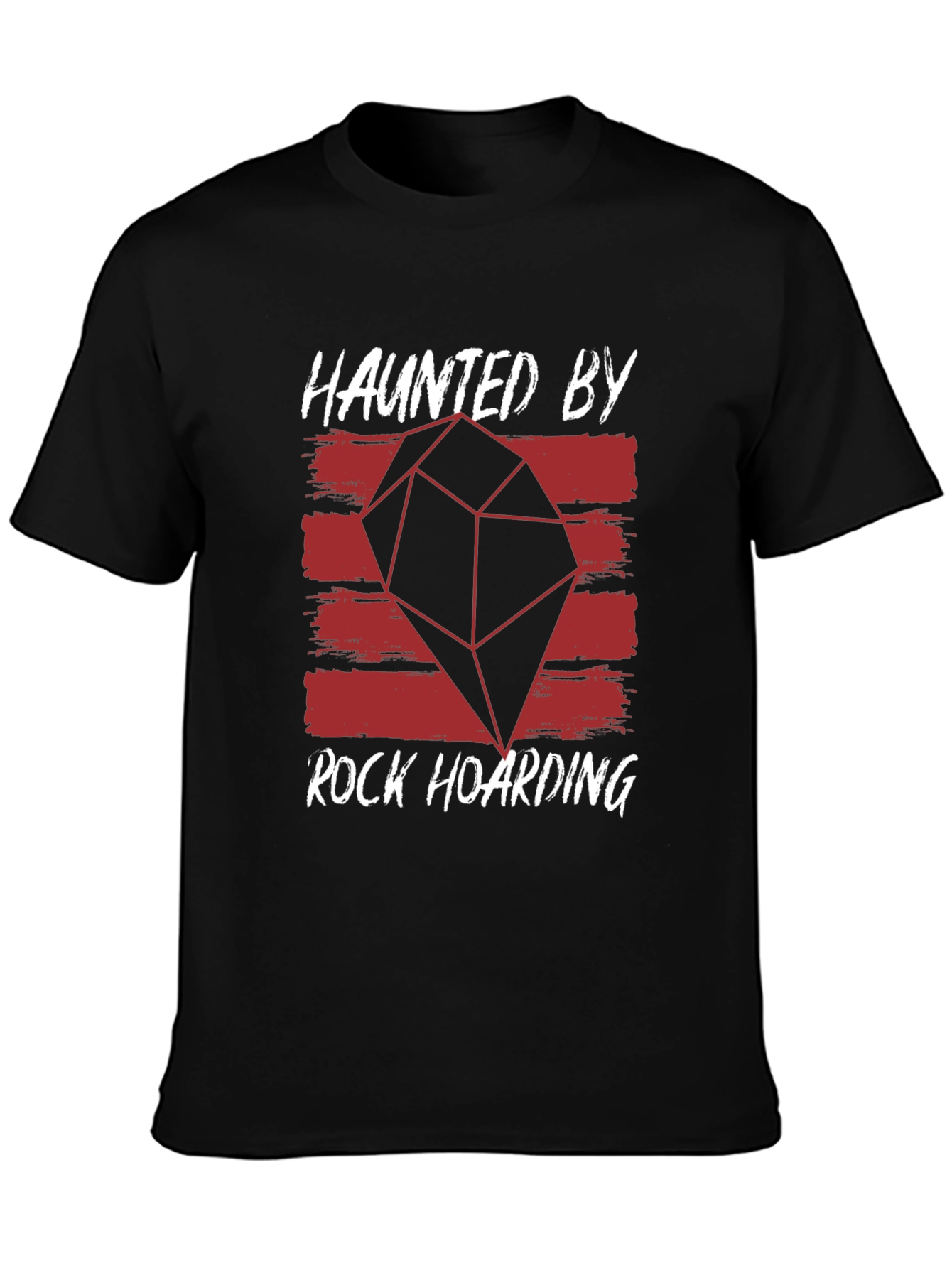 Haunted By Rock Hoarding Graphic Tee