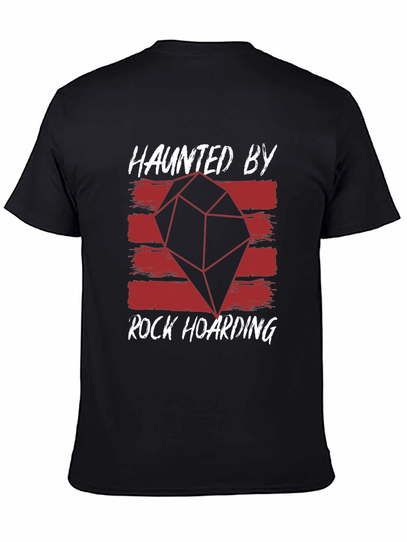 Haunted By Rock Hoarding Graphic Tee