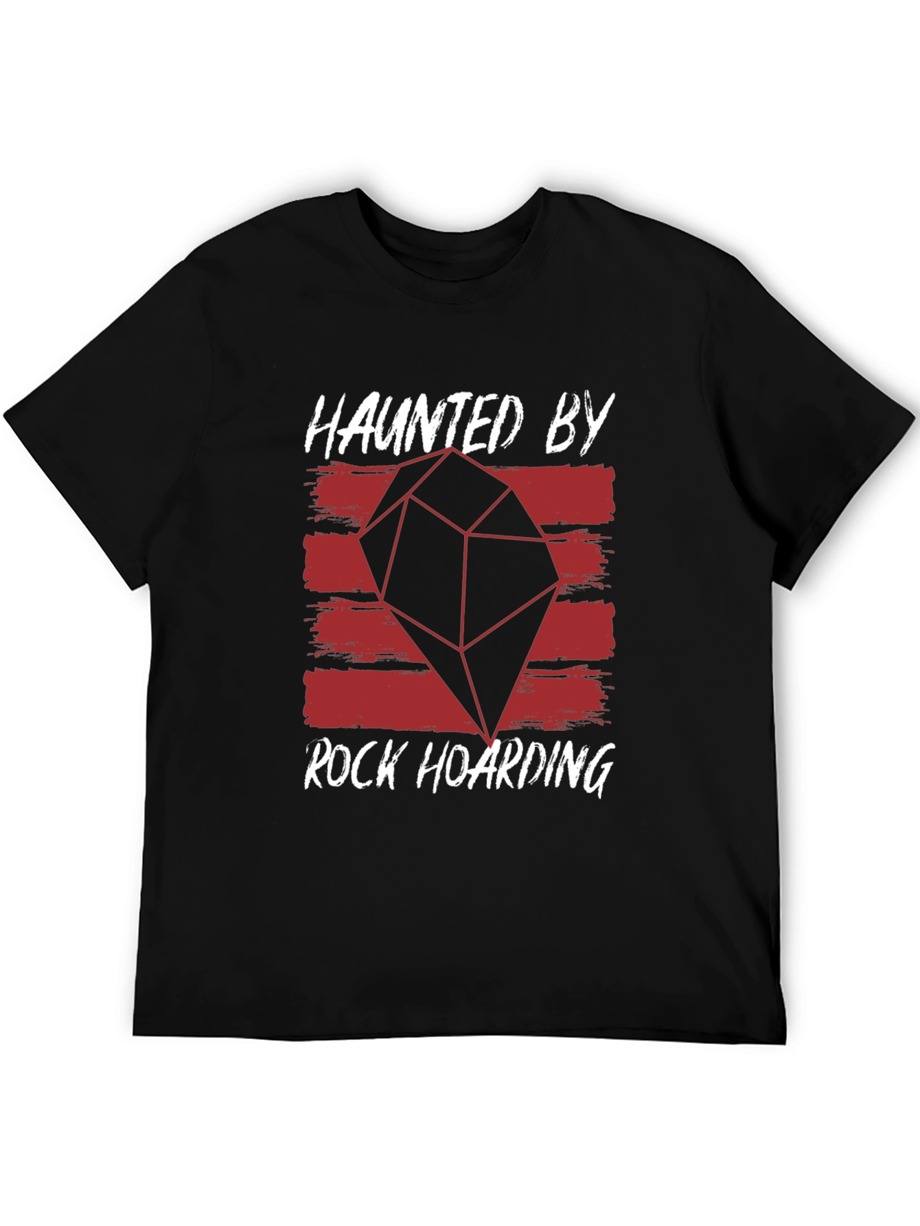 Haunted By Rock Hoarding Graphic Tee