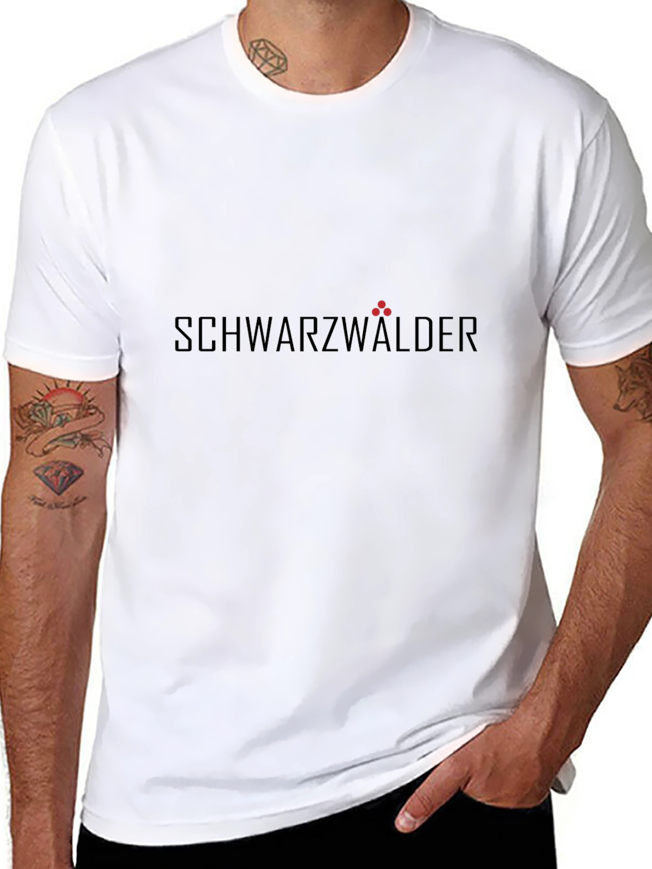 Schwarzwälder Black T-Shirt