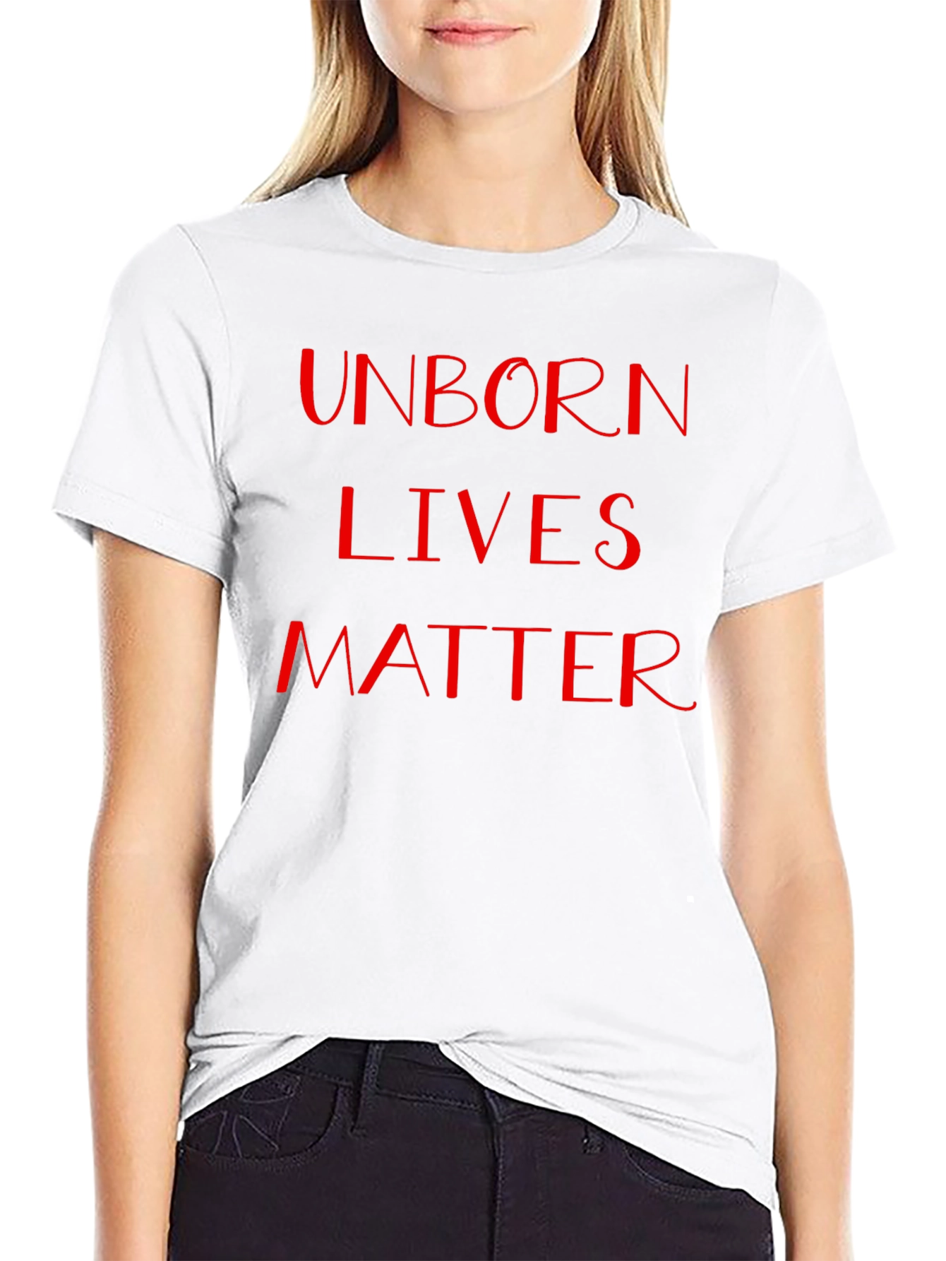 Unborn Lives Matter Graphic T-Shirt