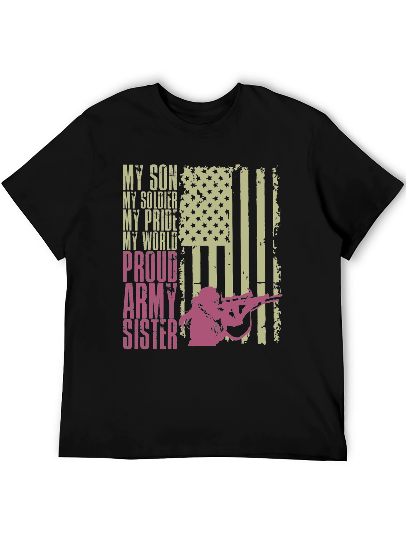 Proud Army Sister Graphic Tee