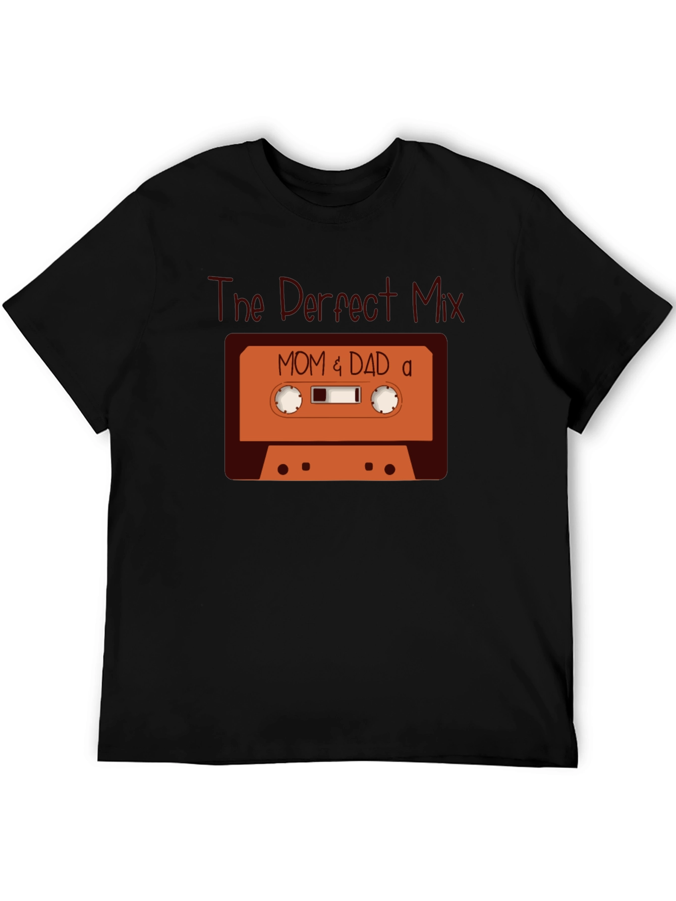 The Perfect Mix: Mom & Dad Cassette Tape T-Shirt