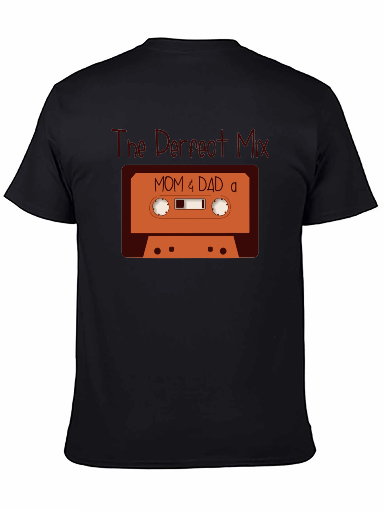 The Perfect Mix: Mom & Dad Cassette Tape T-Shirt