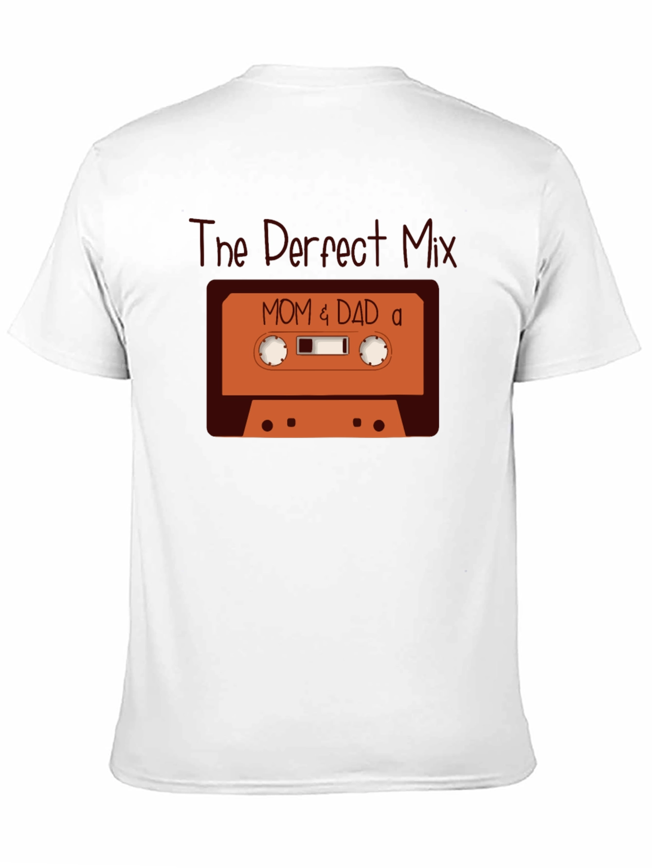 The Perfect Mix: Mom & Dad Cassette Tape T-Shirt