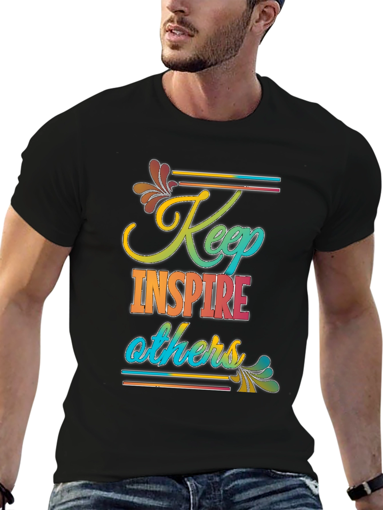 Inspire Others Graphic Tee - Positive Vibes