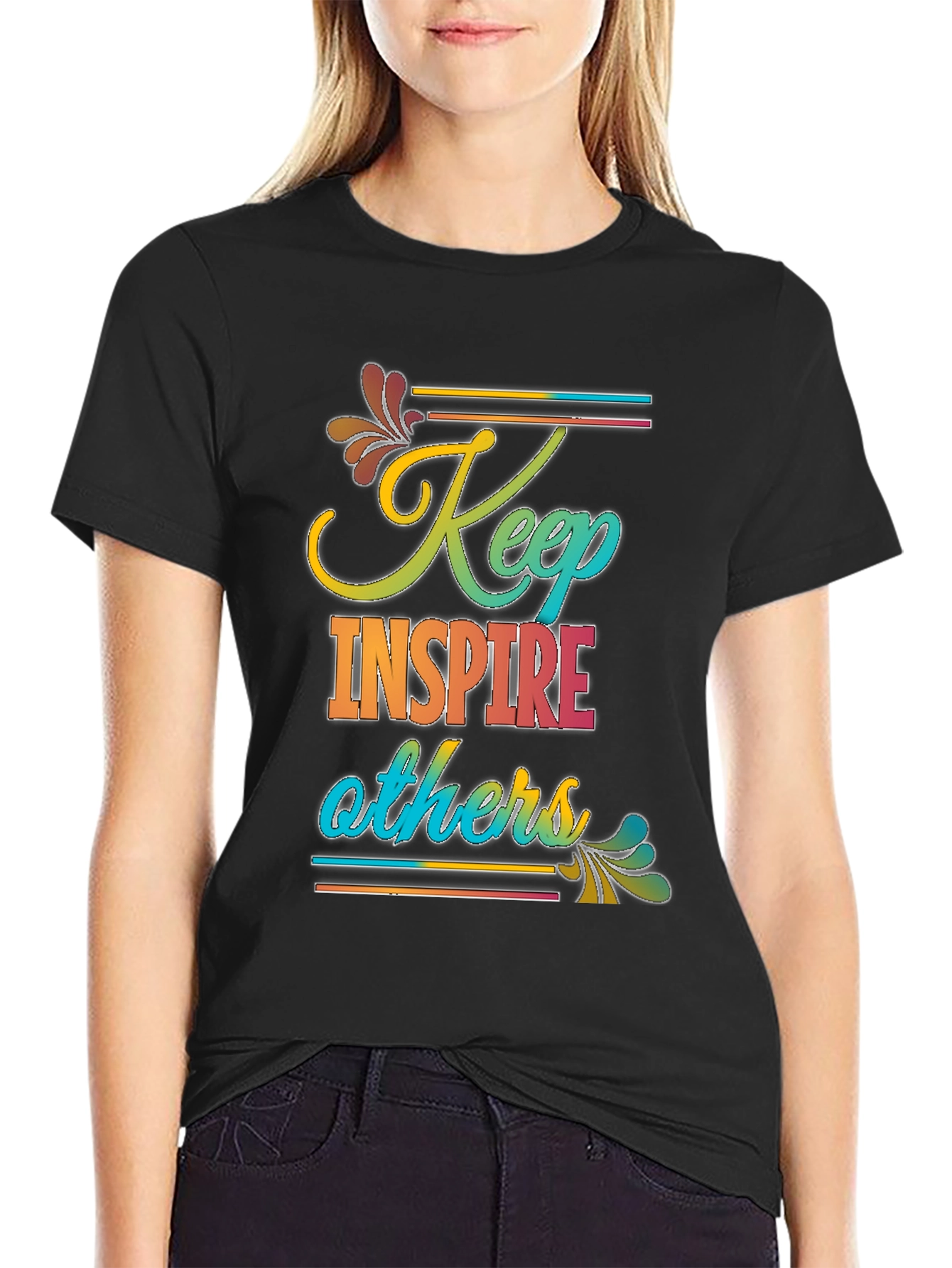 Inspire Others Graphic Tee - Positive Vibes