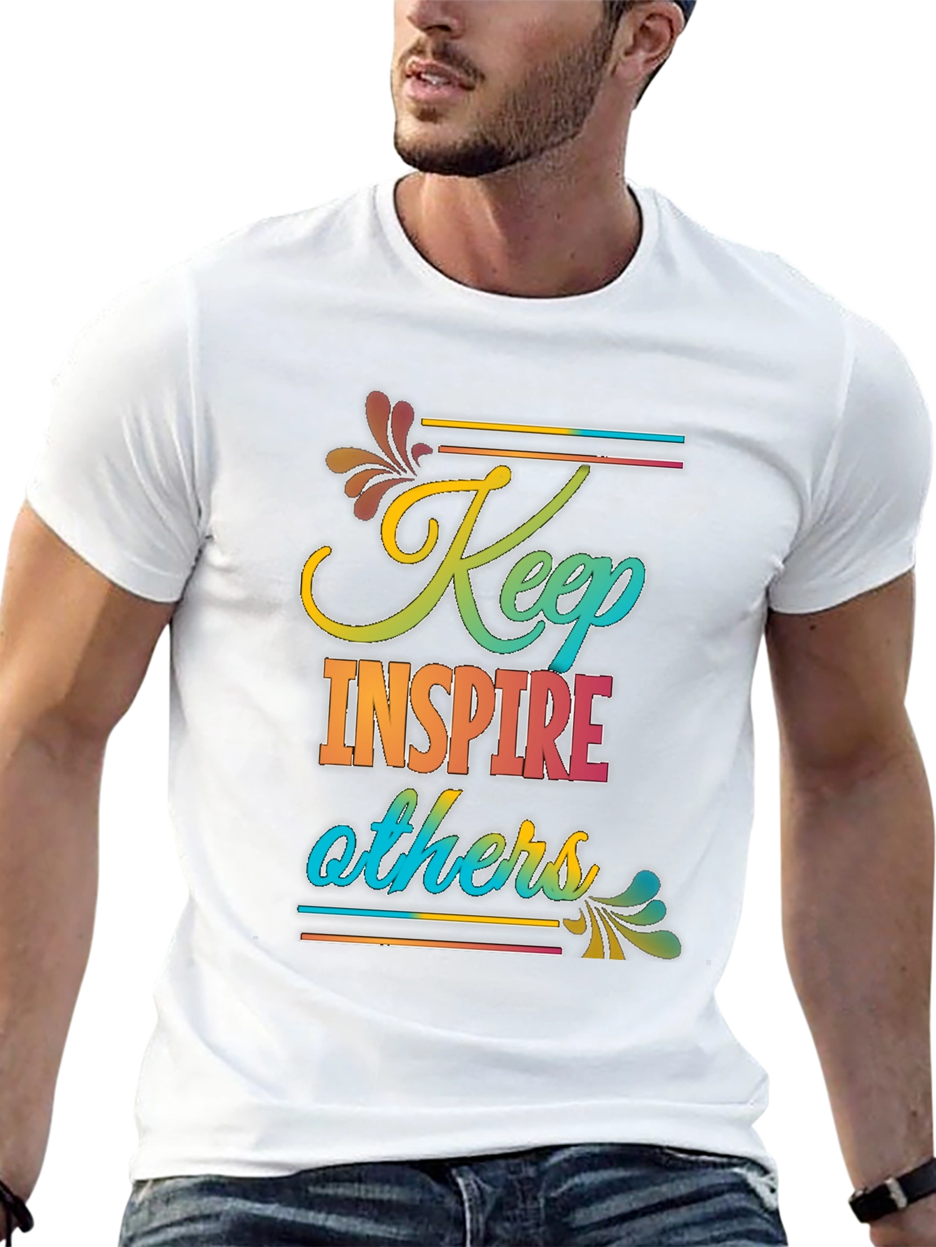 Inspire Others Graphic Tee - Positive Vibes