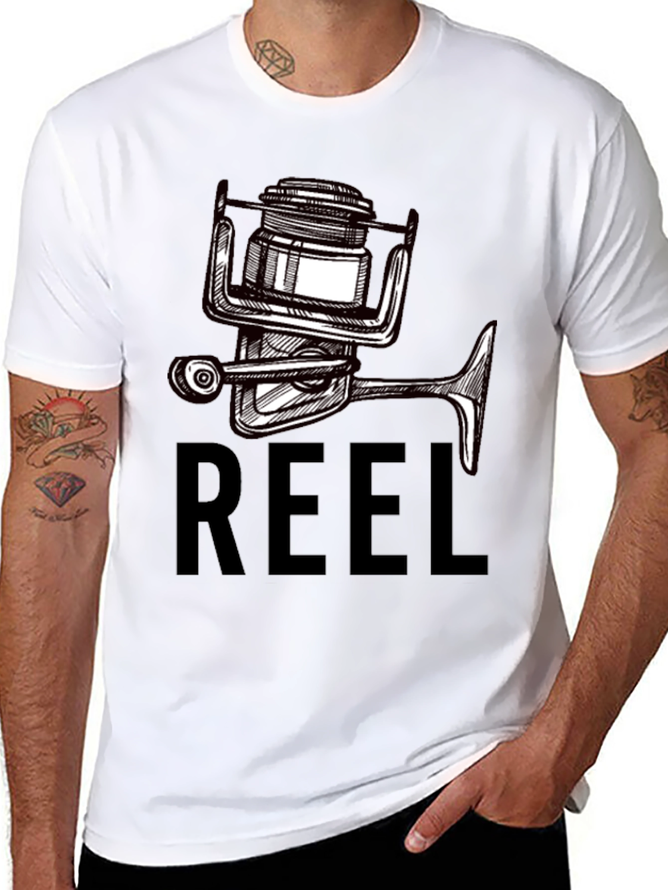 Reel Fishing T-Shirt - Fisherman Gift