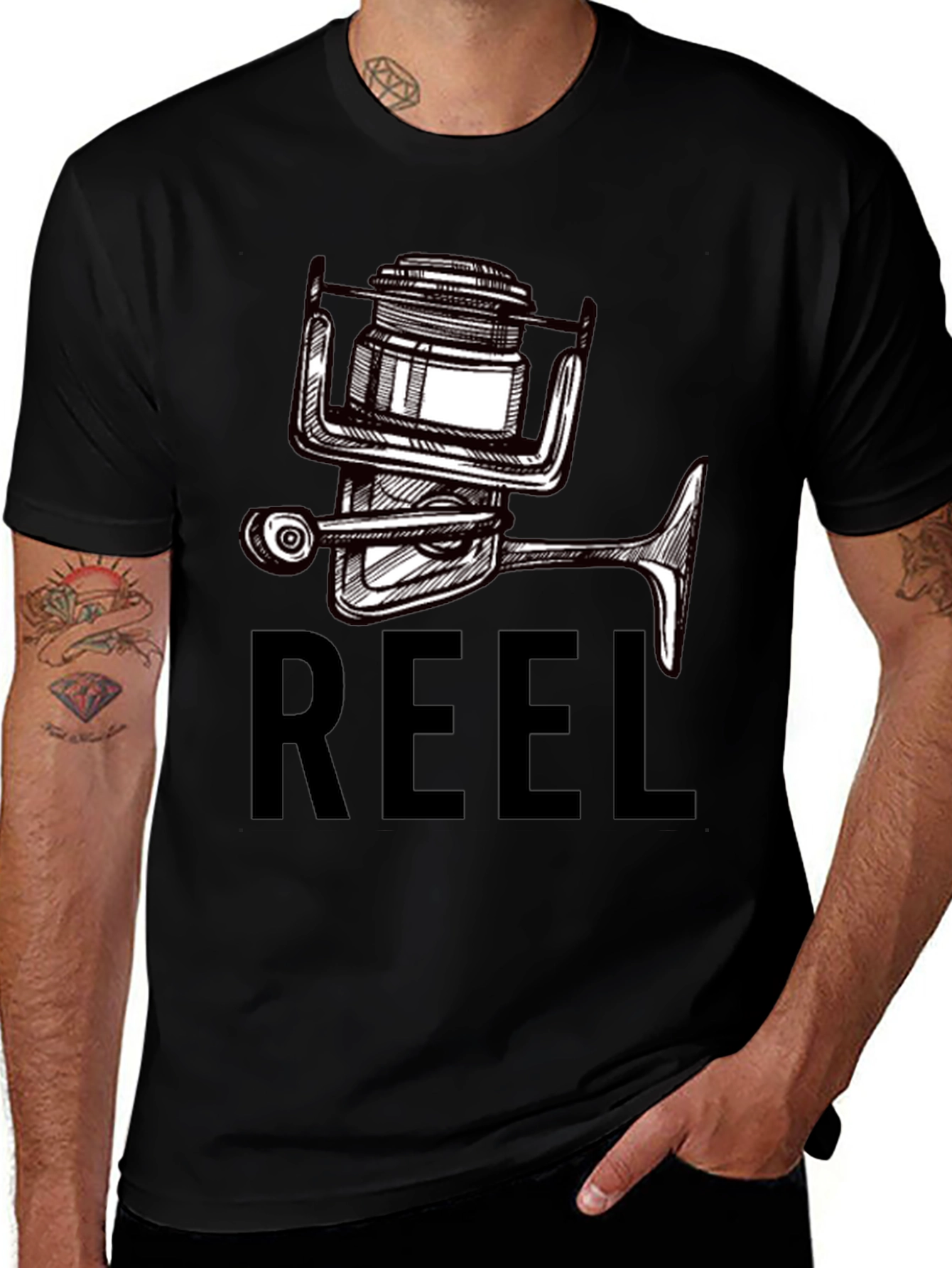 Reel Fishing T-Shirt - Fisherman Gift