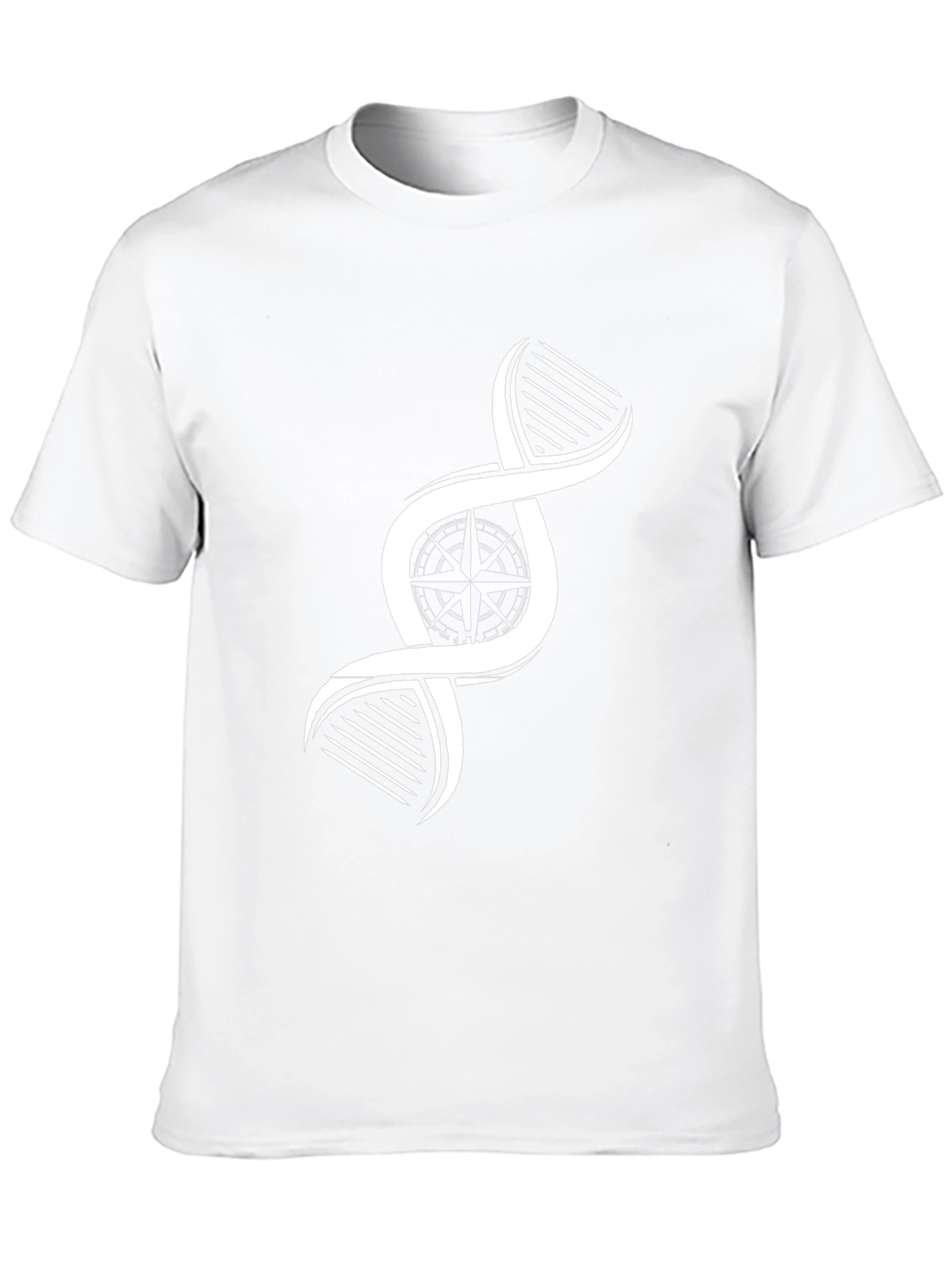 DNA Compass T-Shirt - Navigate Your Genes!