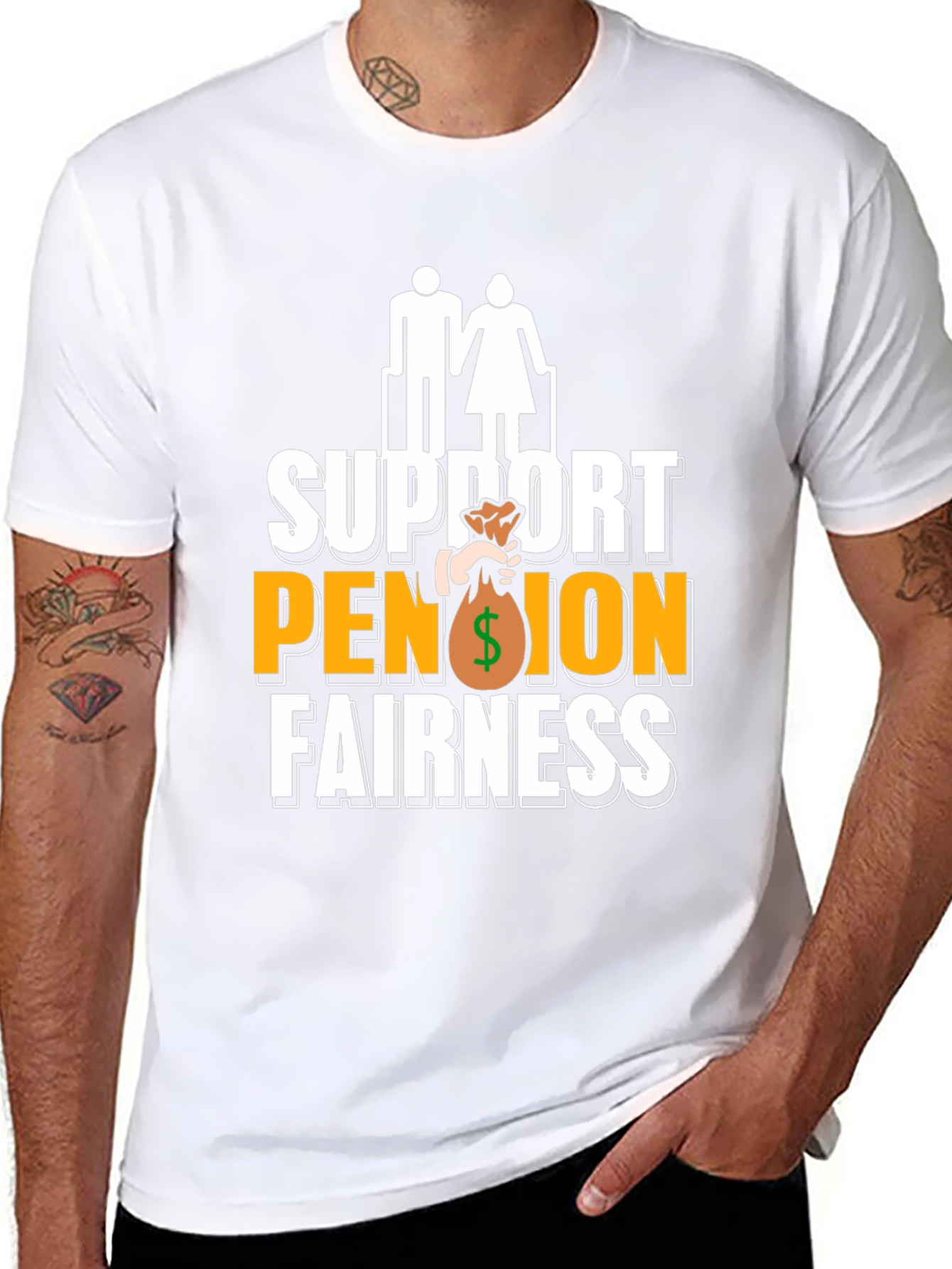 Support Pension Fairness T-Shirt