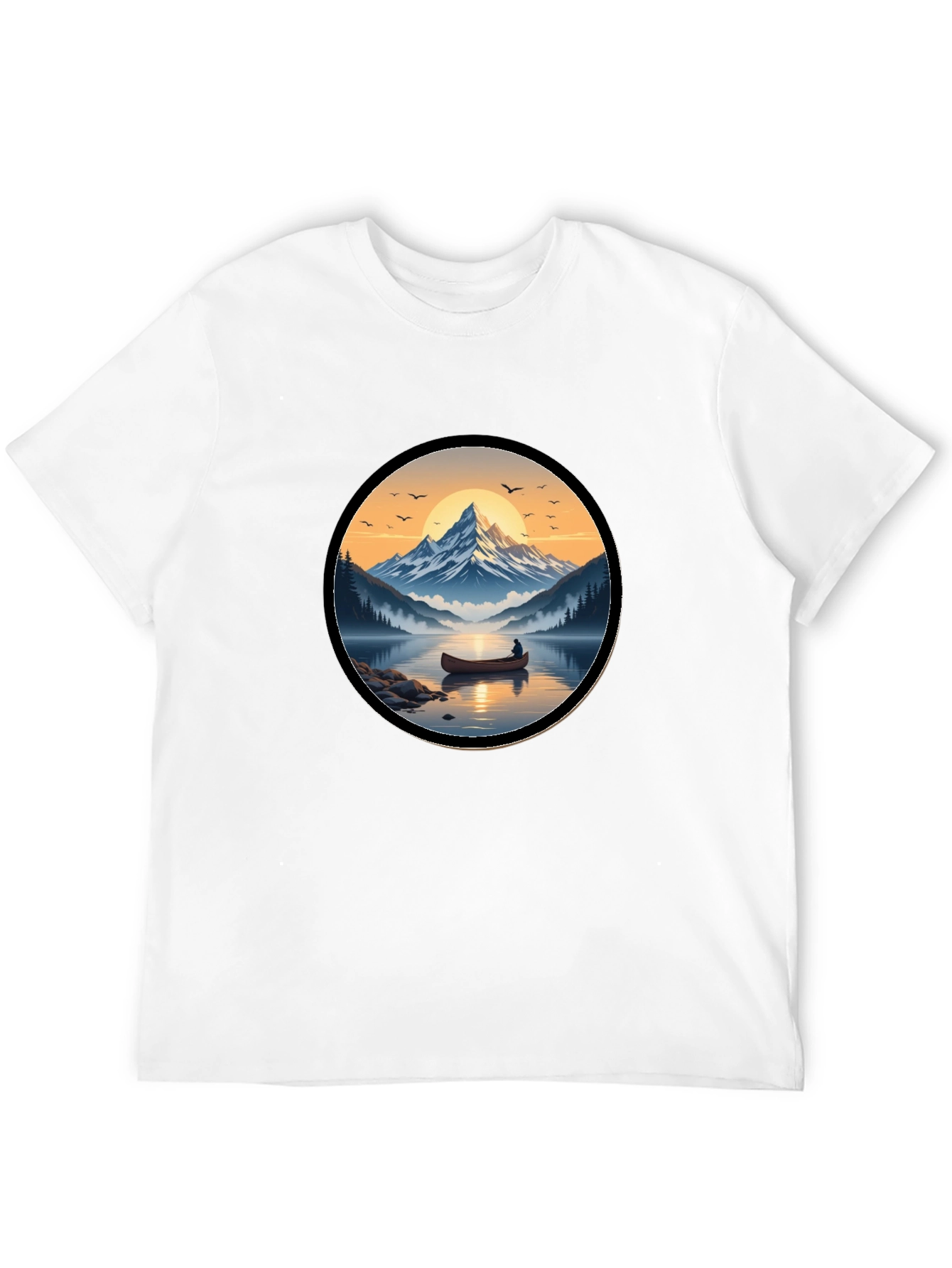 Mountain Lake Graphic Tee