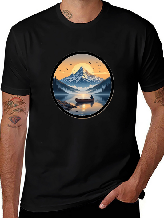 Mountain Lake Graphic Tee