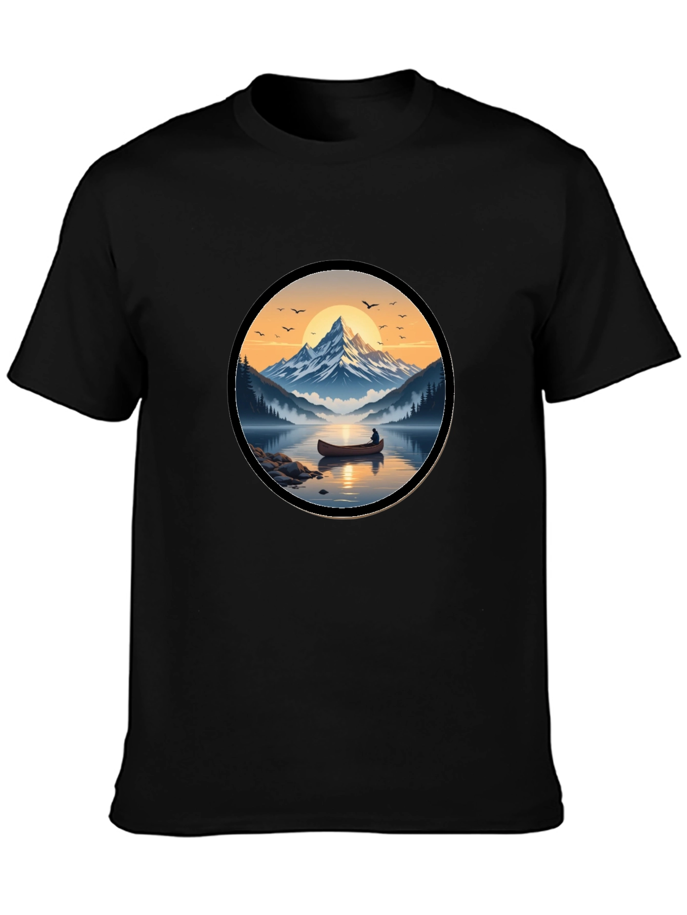 Mountain Lake Graphic Tee