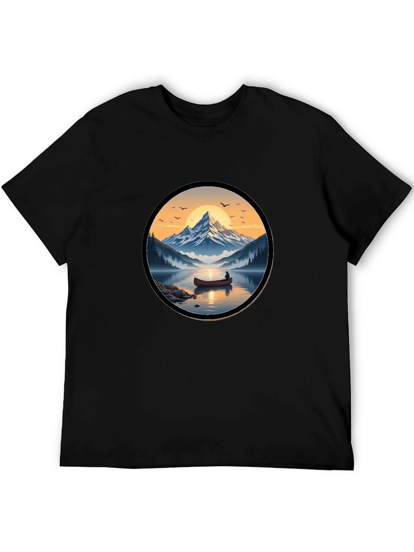 Mountain Lake Graphic Tee