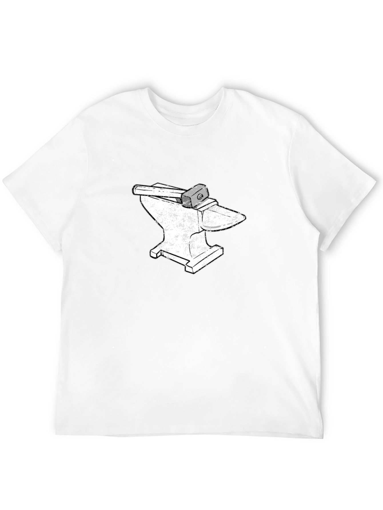 Blacksmith Anvil & Hammer Graphic Tee
