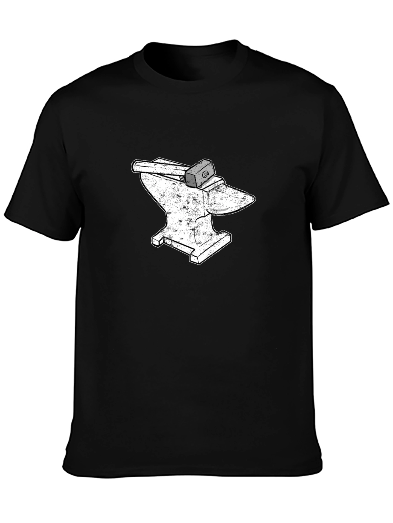Blacksmith Anvil & Hammer Graphic Tee