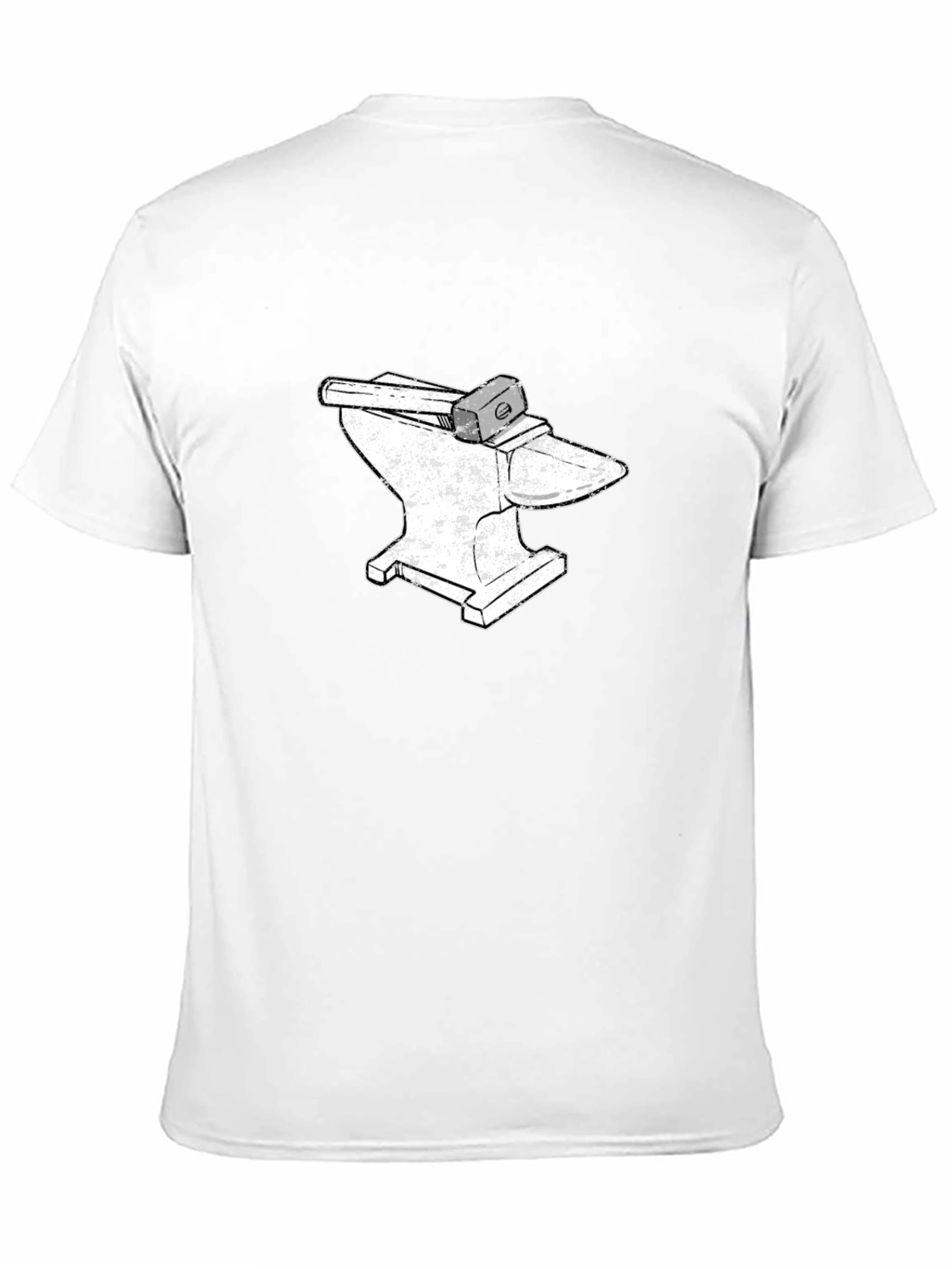 Blacksmith Anvil & Hammer Graphic Tee