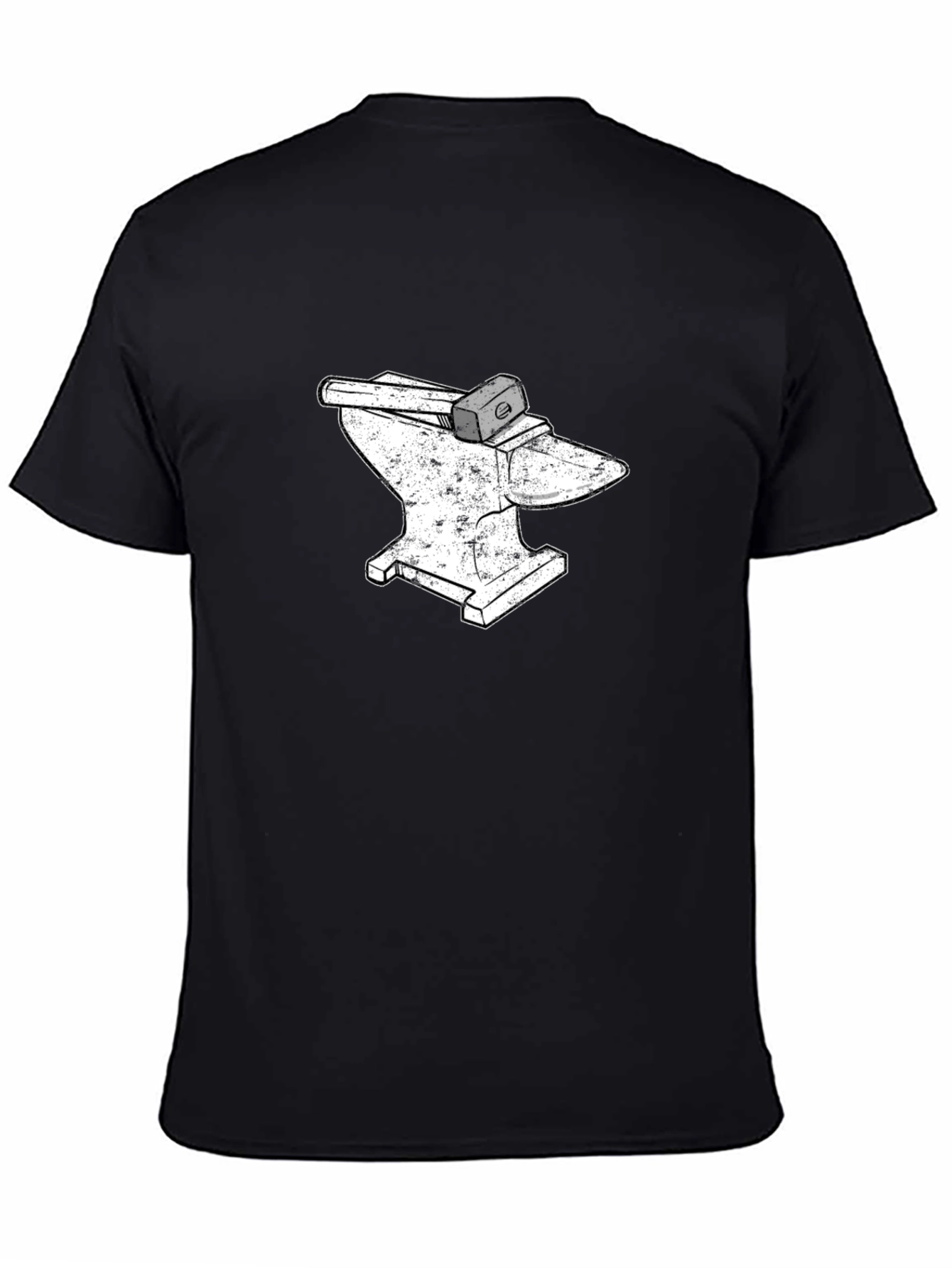 Blacksmith Anvil & Hammer Graphic Tee