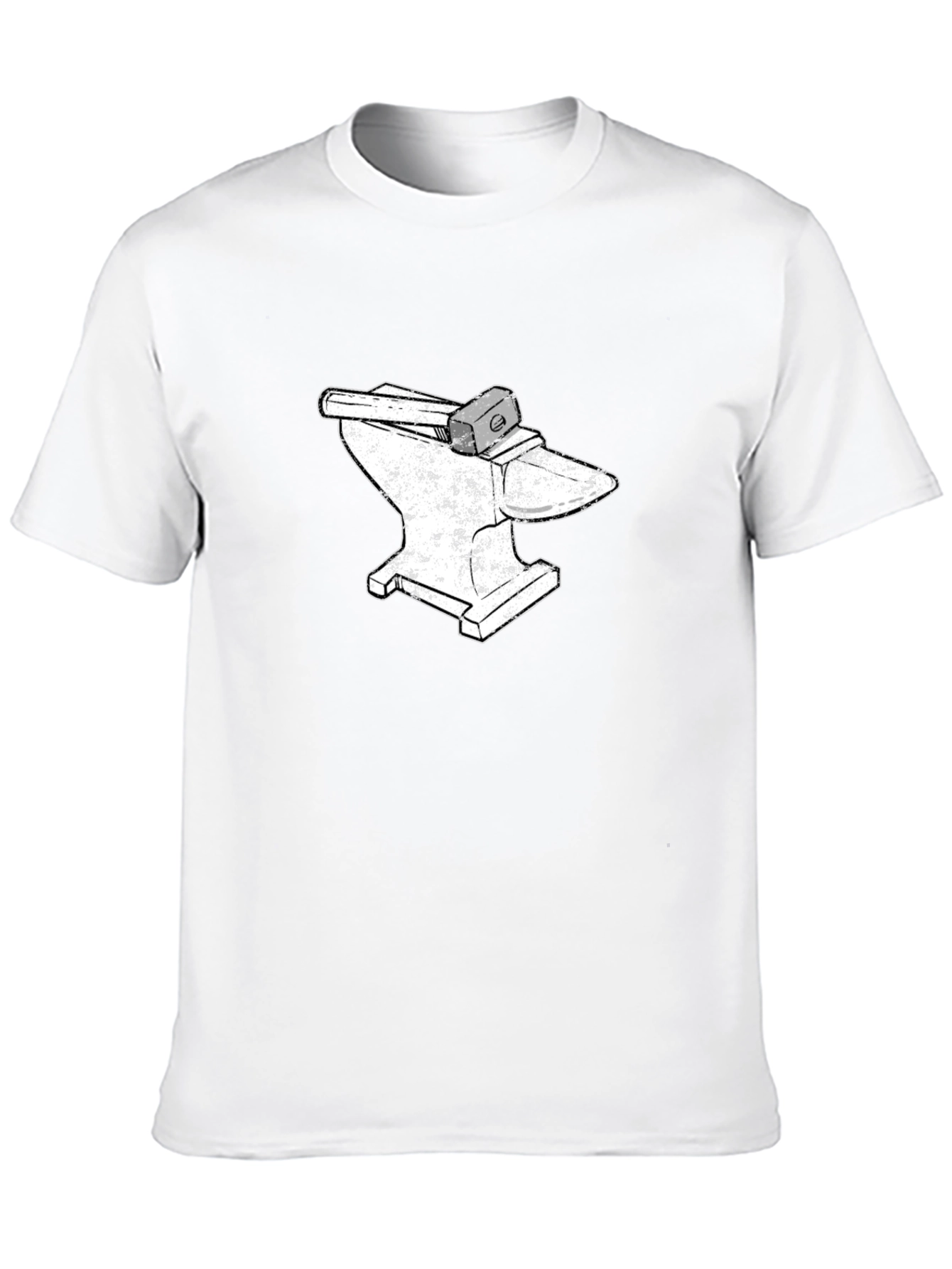 Blacksmith Anvil & Hammer Graphic Tee