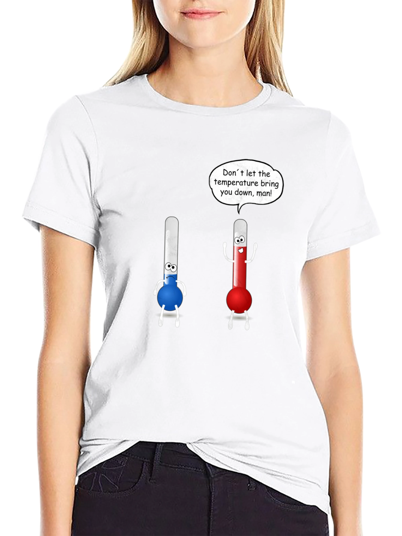 Funny Thermometer Graphic T-Shirt