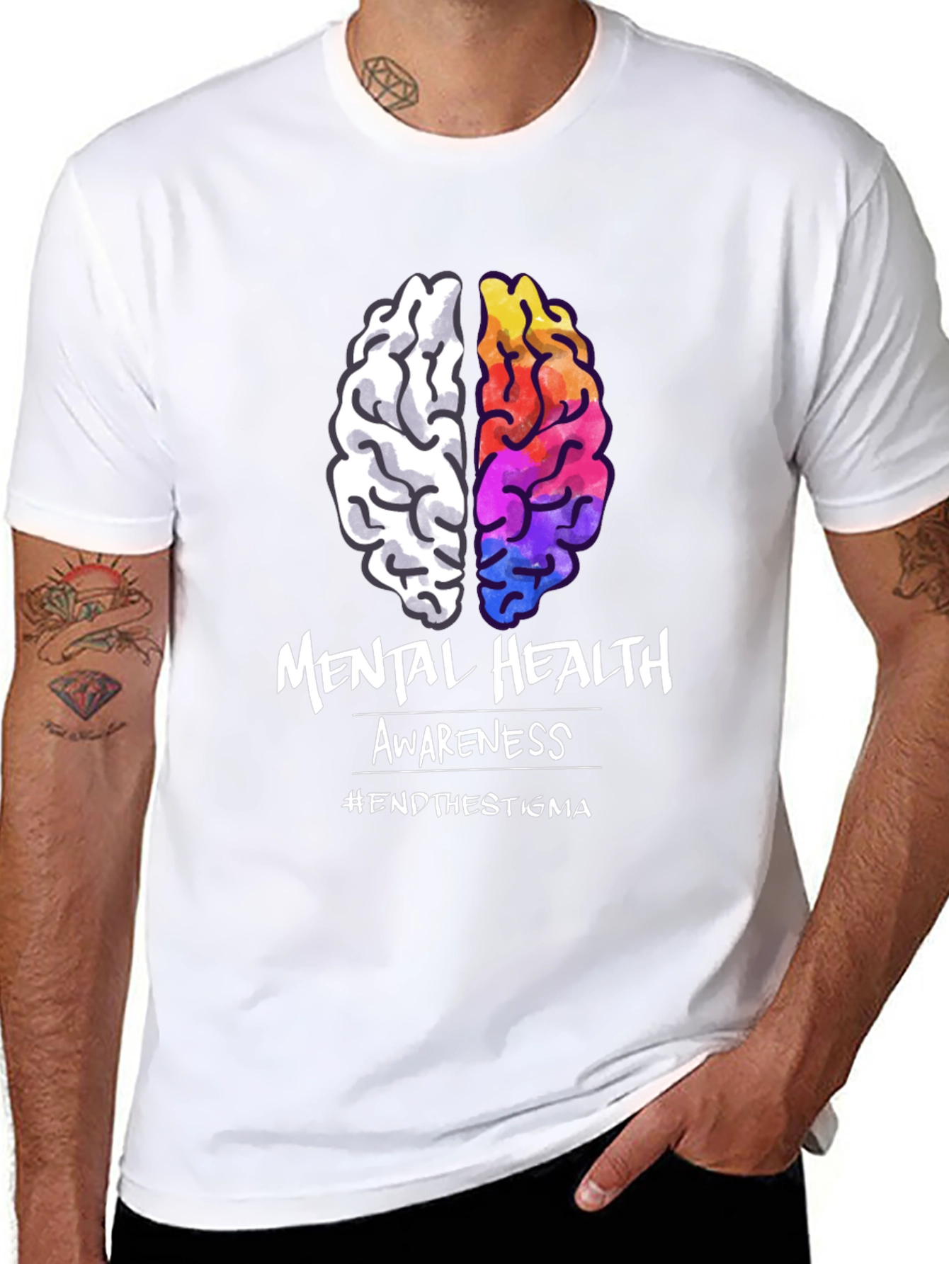 Mental Health Awareness T-Shirt - End the Stigma