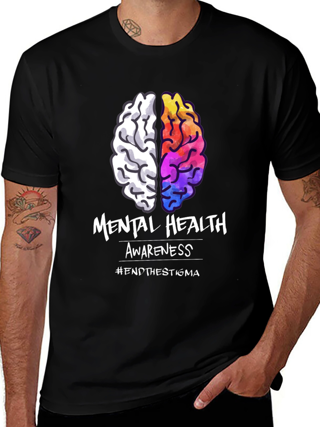 Mental Health Awareness T-Shirt - End the Stigma