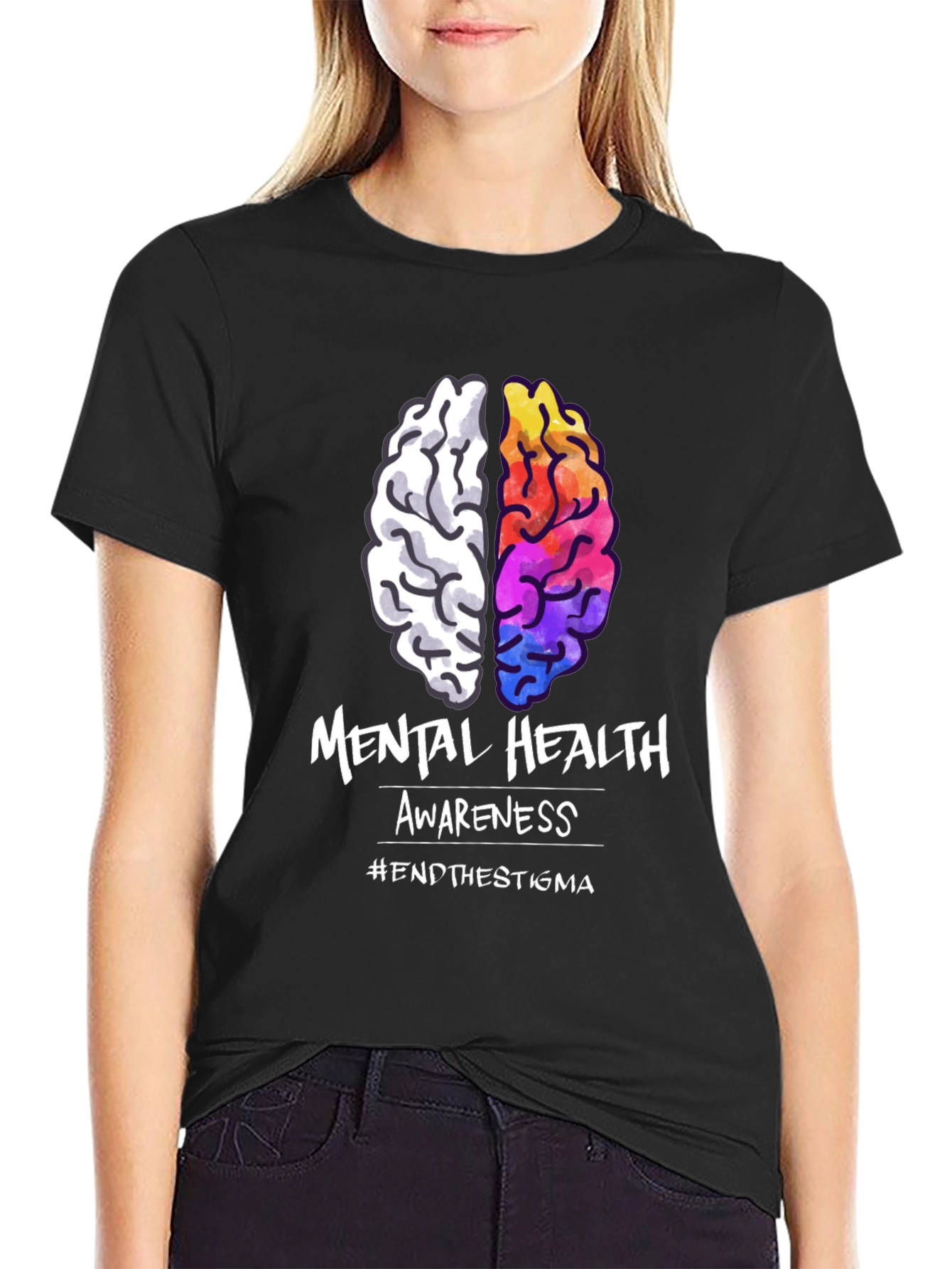 Mental Health Awareness T-Shirt - End the Stigma