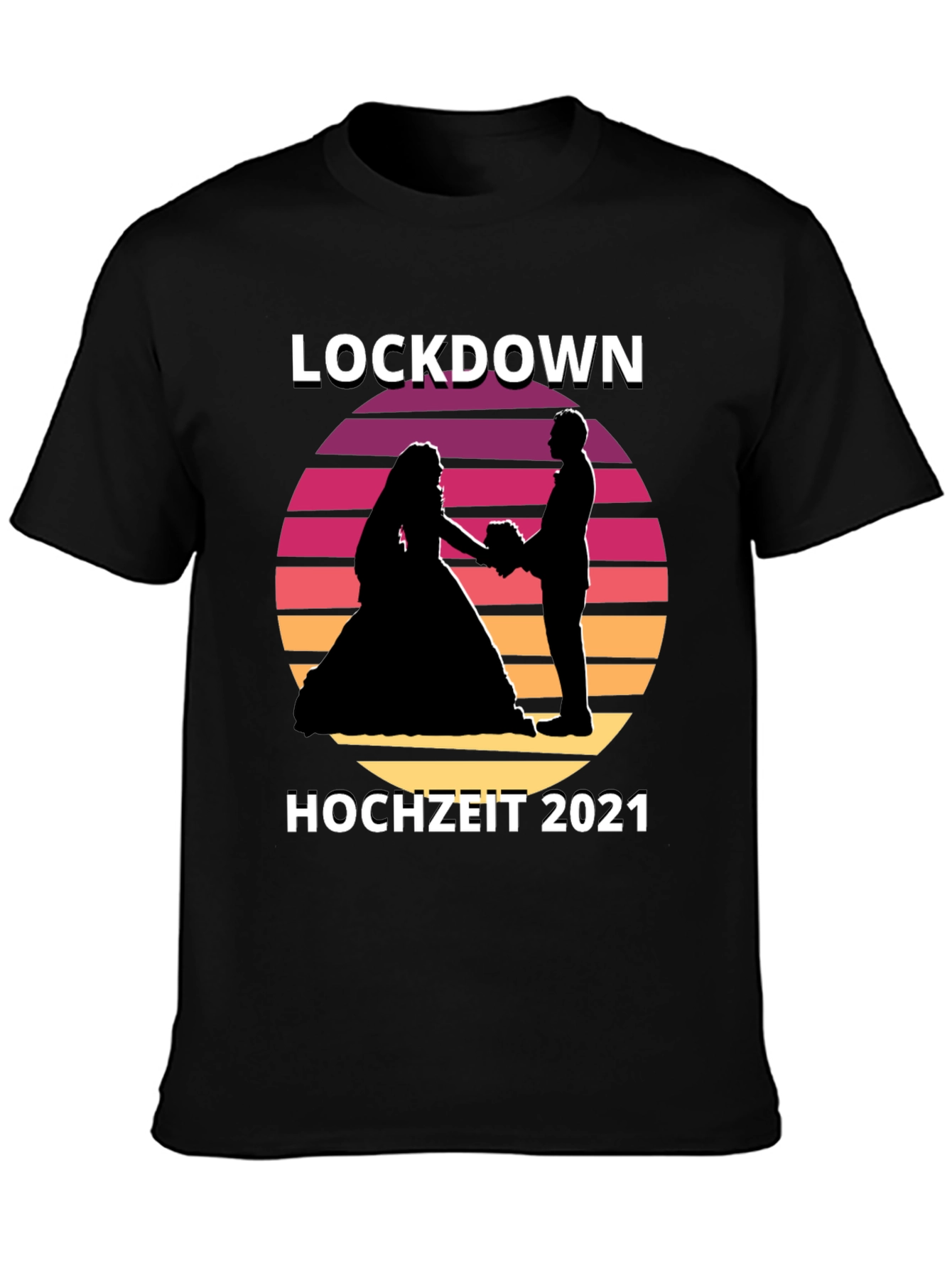 Lockdown Hochzeit 2021 T-Shirt