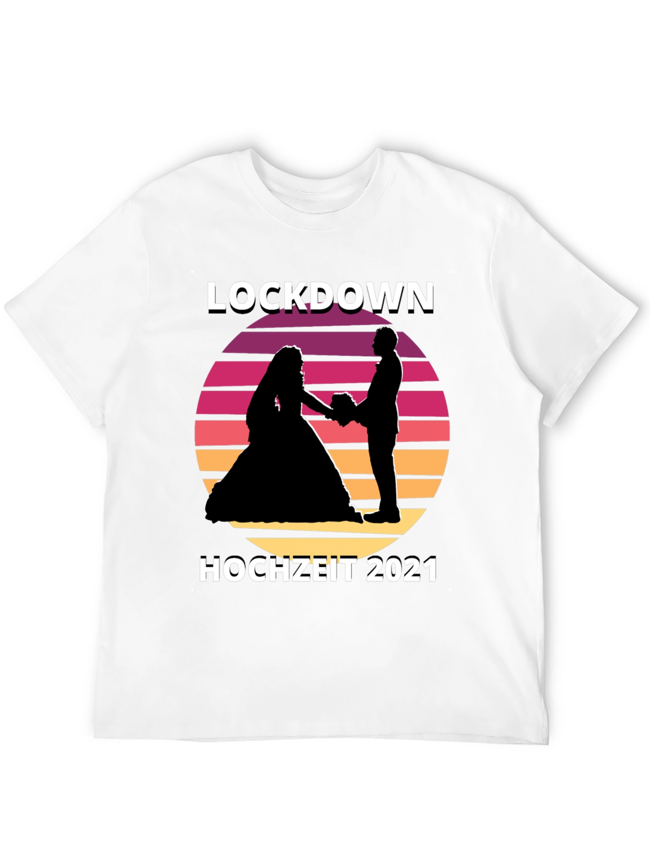 Lockdown Hochzeit 2021 T-Shirt