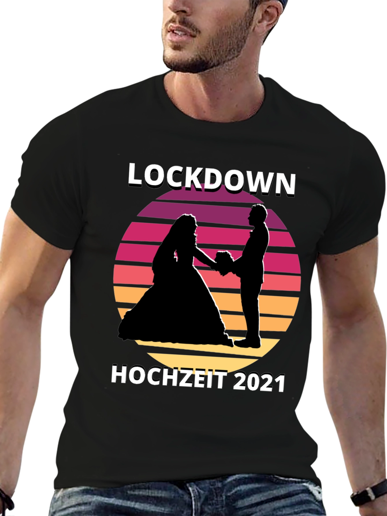 Lockdown Hochzeit 2021 T-Shirt
