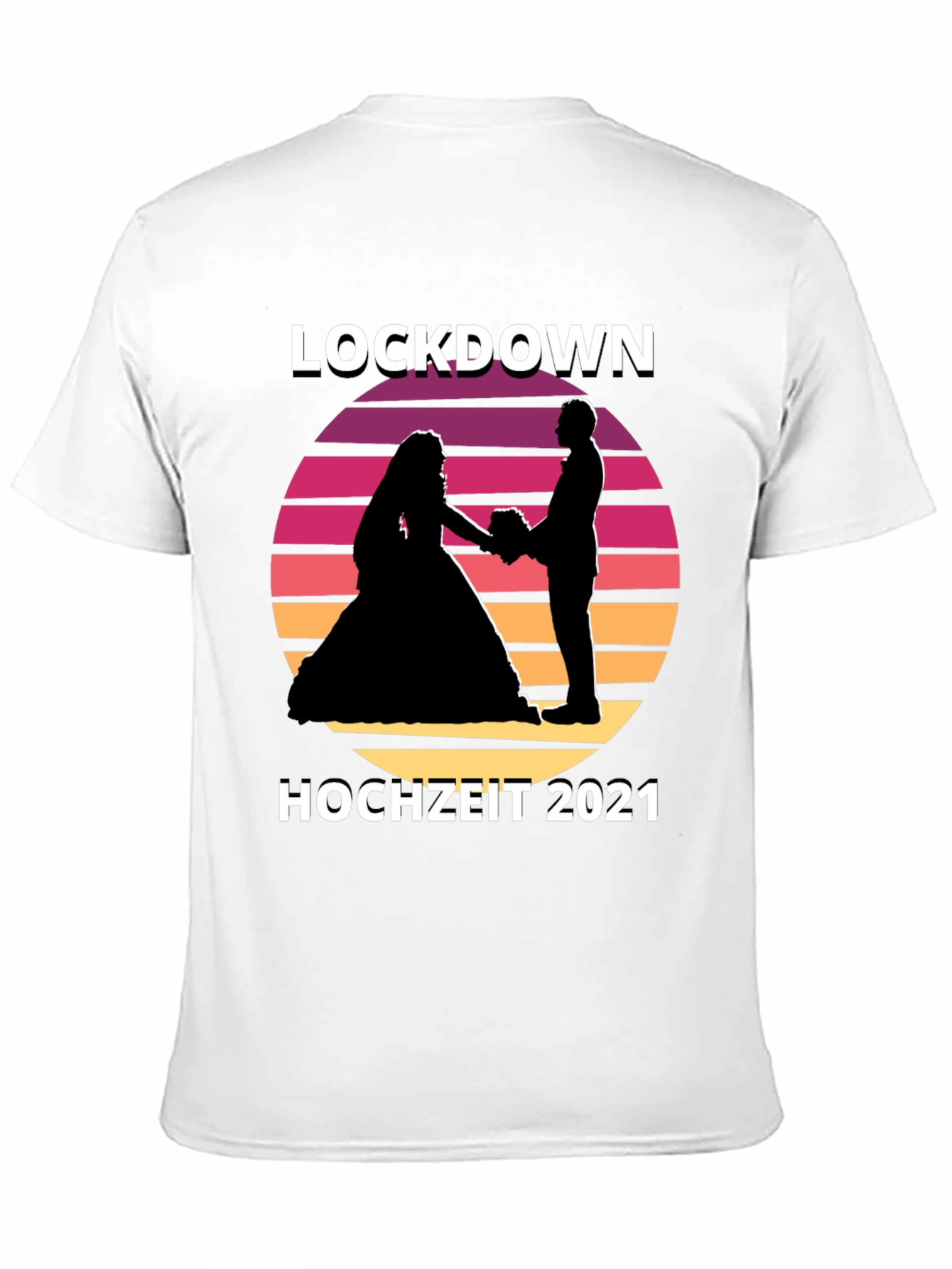 Lockdown Hochzeit 2021 T-Shirt