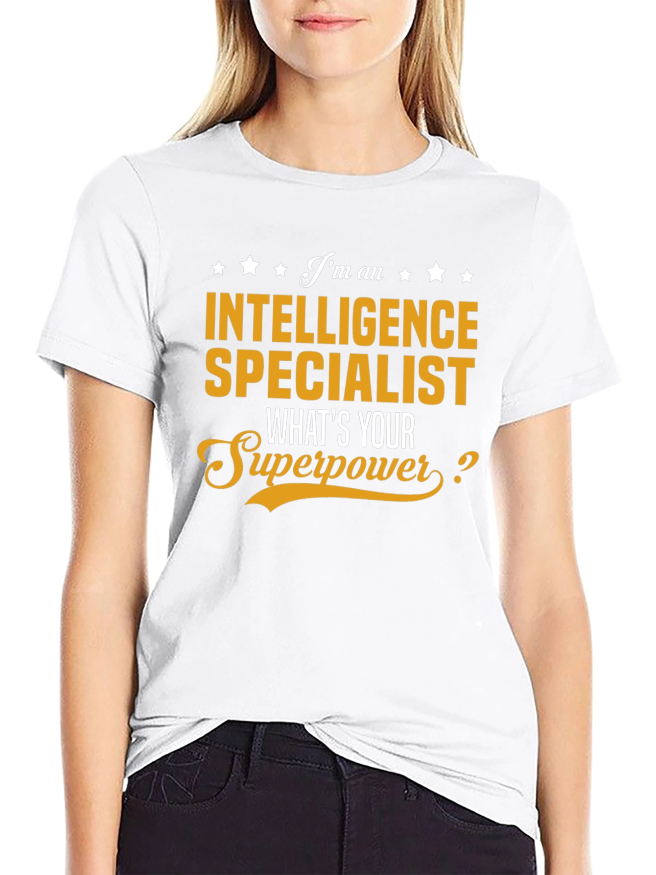 Intelligence Specialist T-Shirt - Whats Your Superpower?