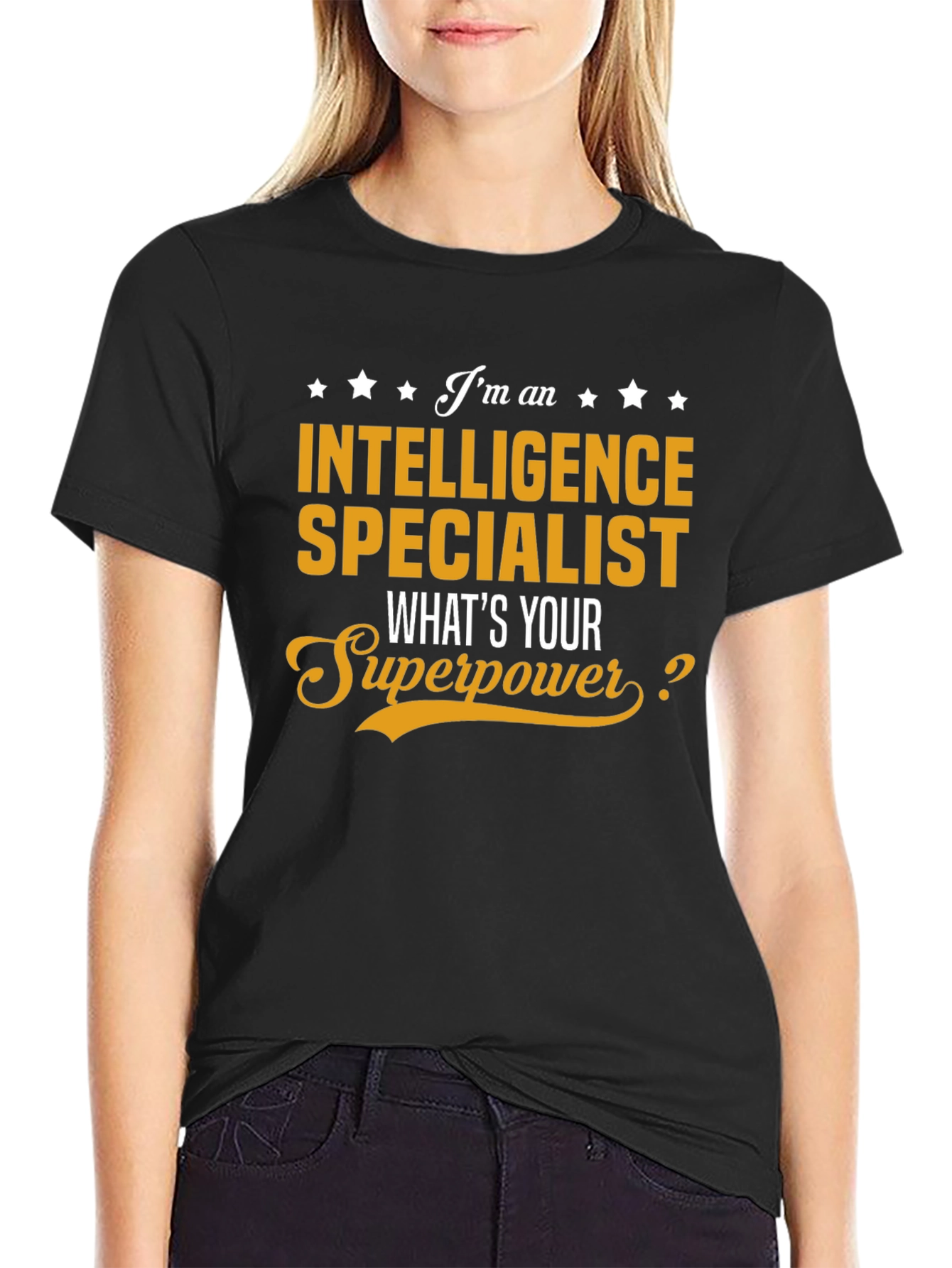 Intelligence Specialist T-Shirt - Whats Your Superpower?