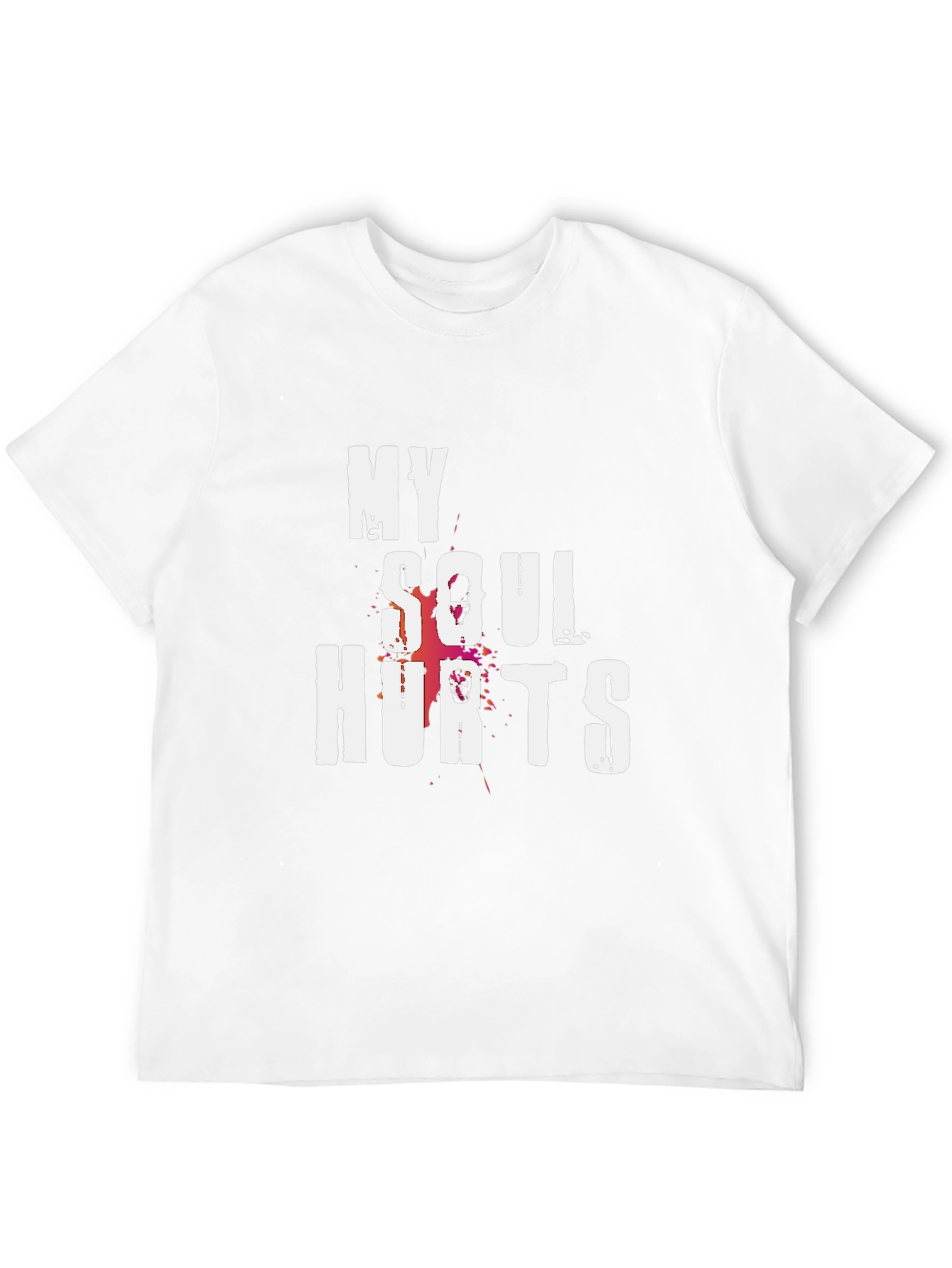 My Soul Hurts Graphic T-Shirt - Black