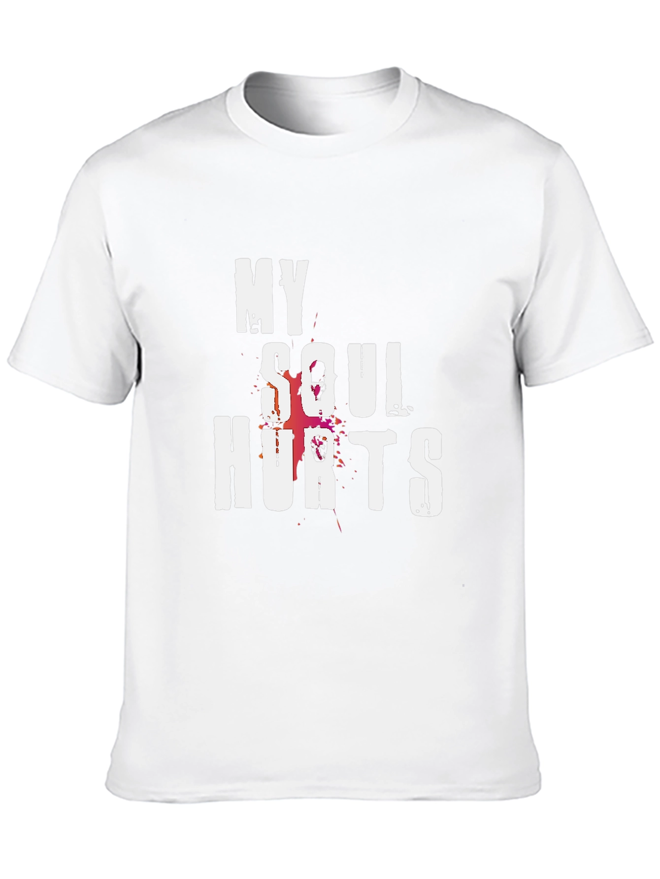 My Soul Hurts Graphic T-Shirt - Black