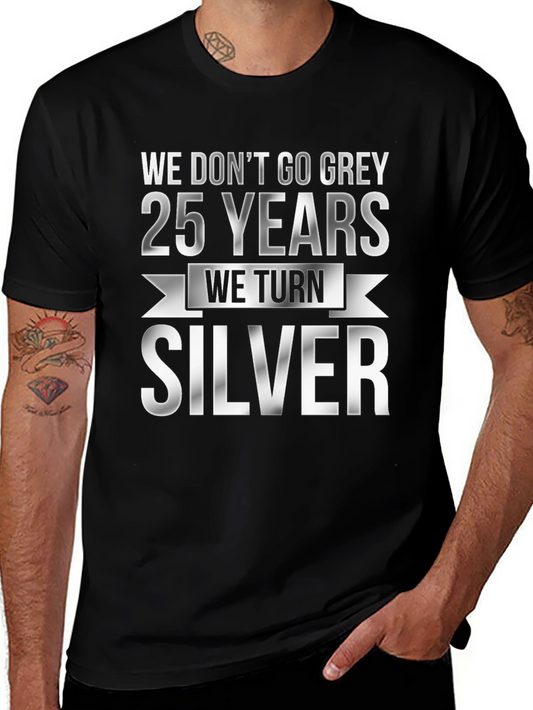 25th Anniversary Silver T-Shirt