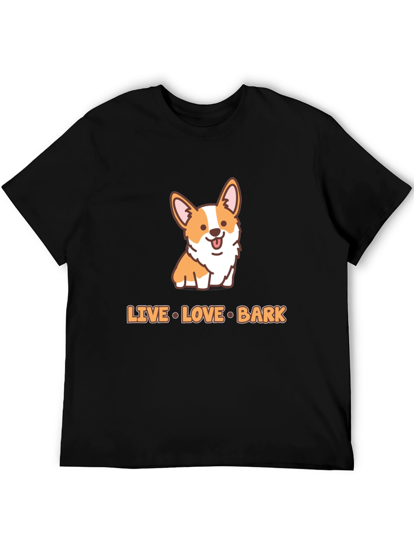 Live Love Bark Corgi T-Shirt