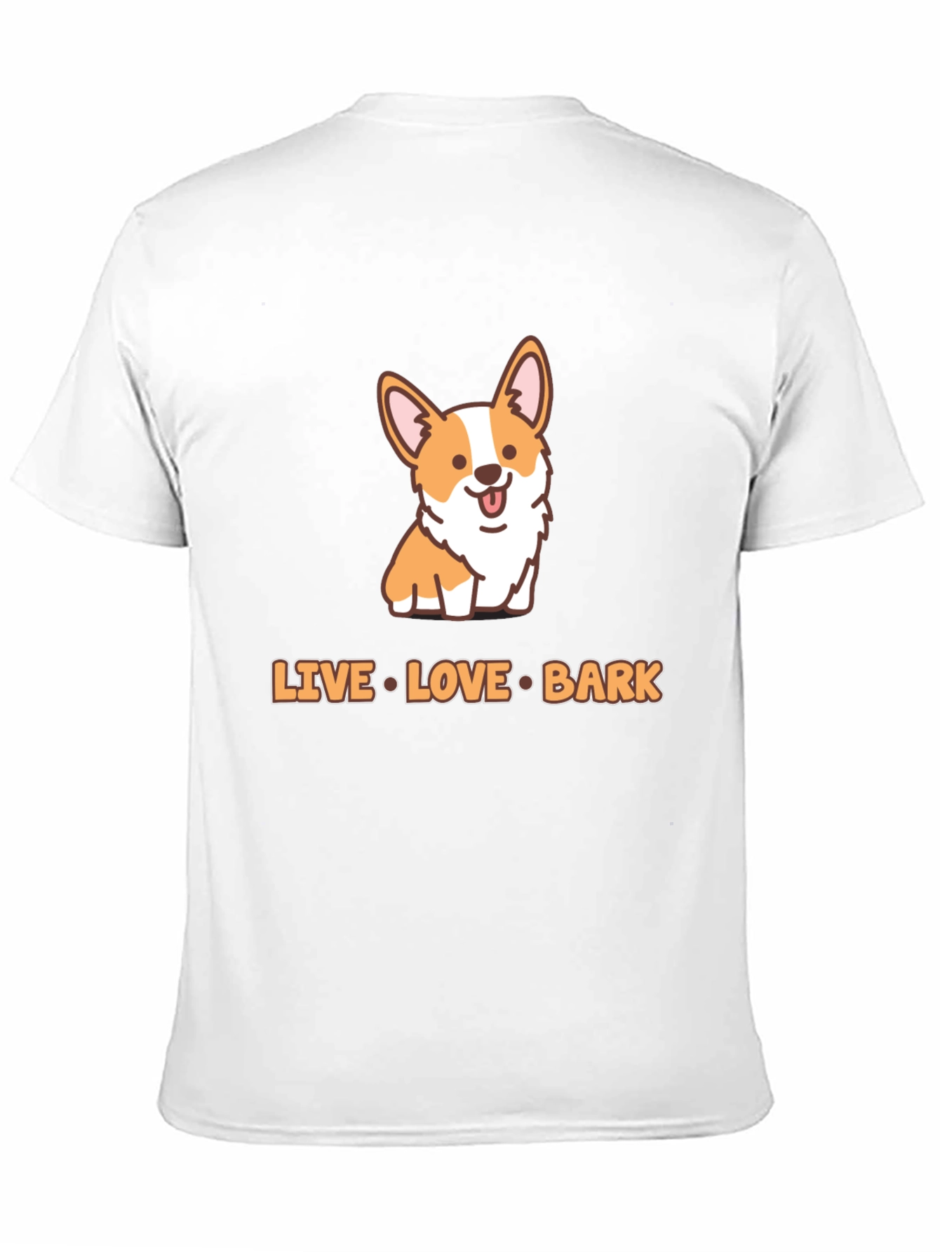 Live Love Bark Corgi T-Shirt