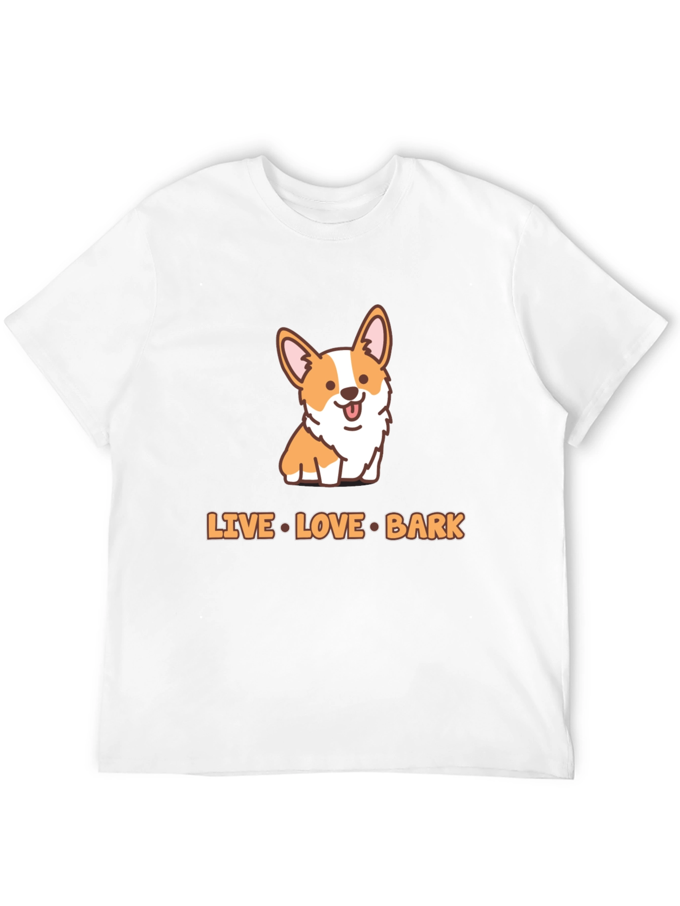 Live Love Bark Corgi T-Shirt