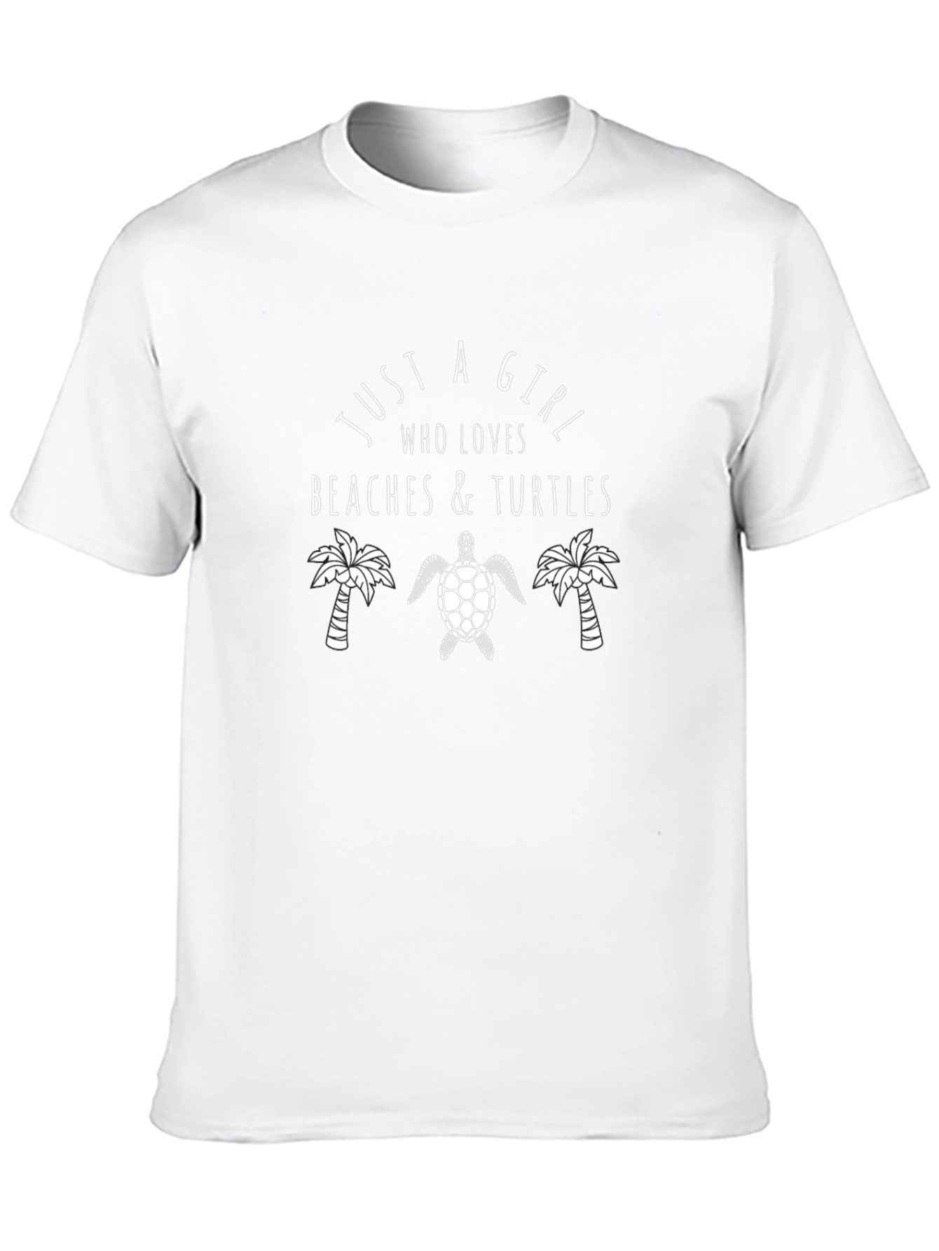 Beaches & Turtles Graphic T-Shirt