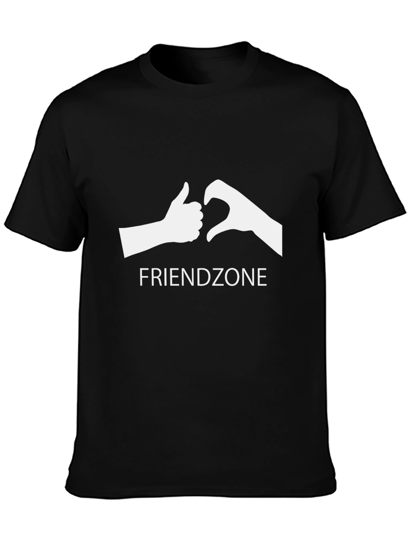 Friendzone Graphic T-Shirt - Black