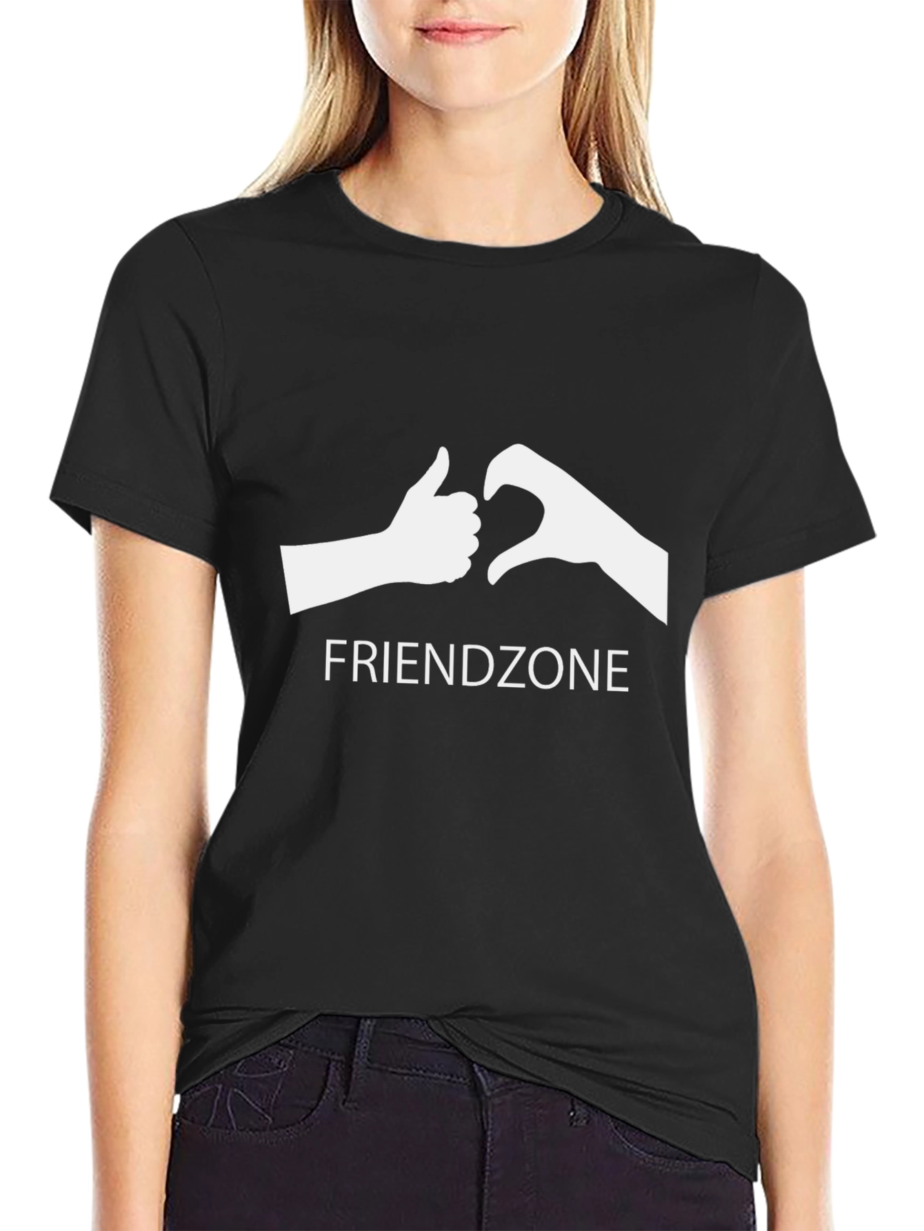 Friendzone Graphic T-Shirt - Black