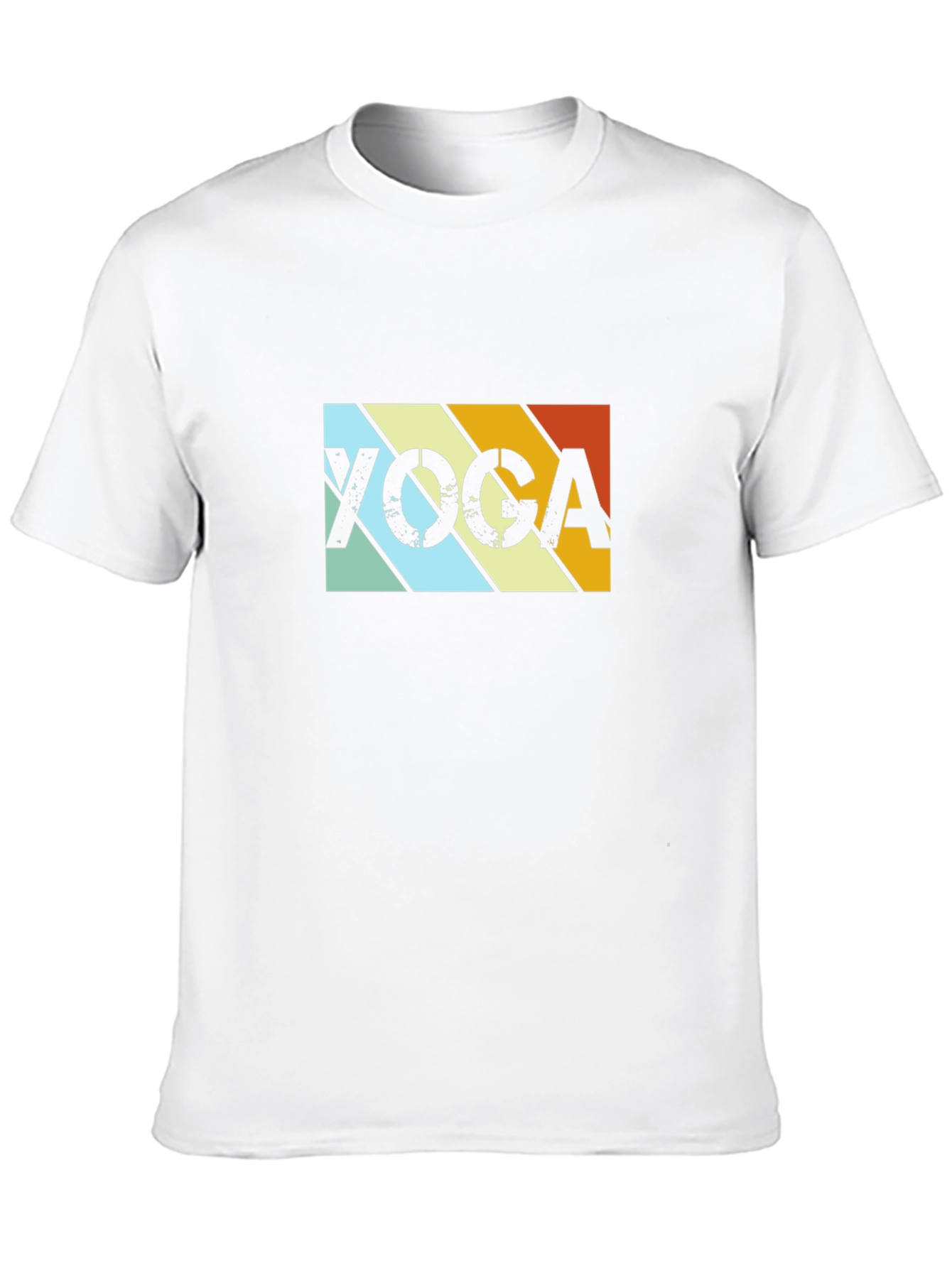 Yoga Retro T-Shirt - Black