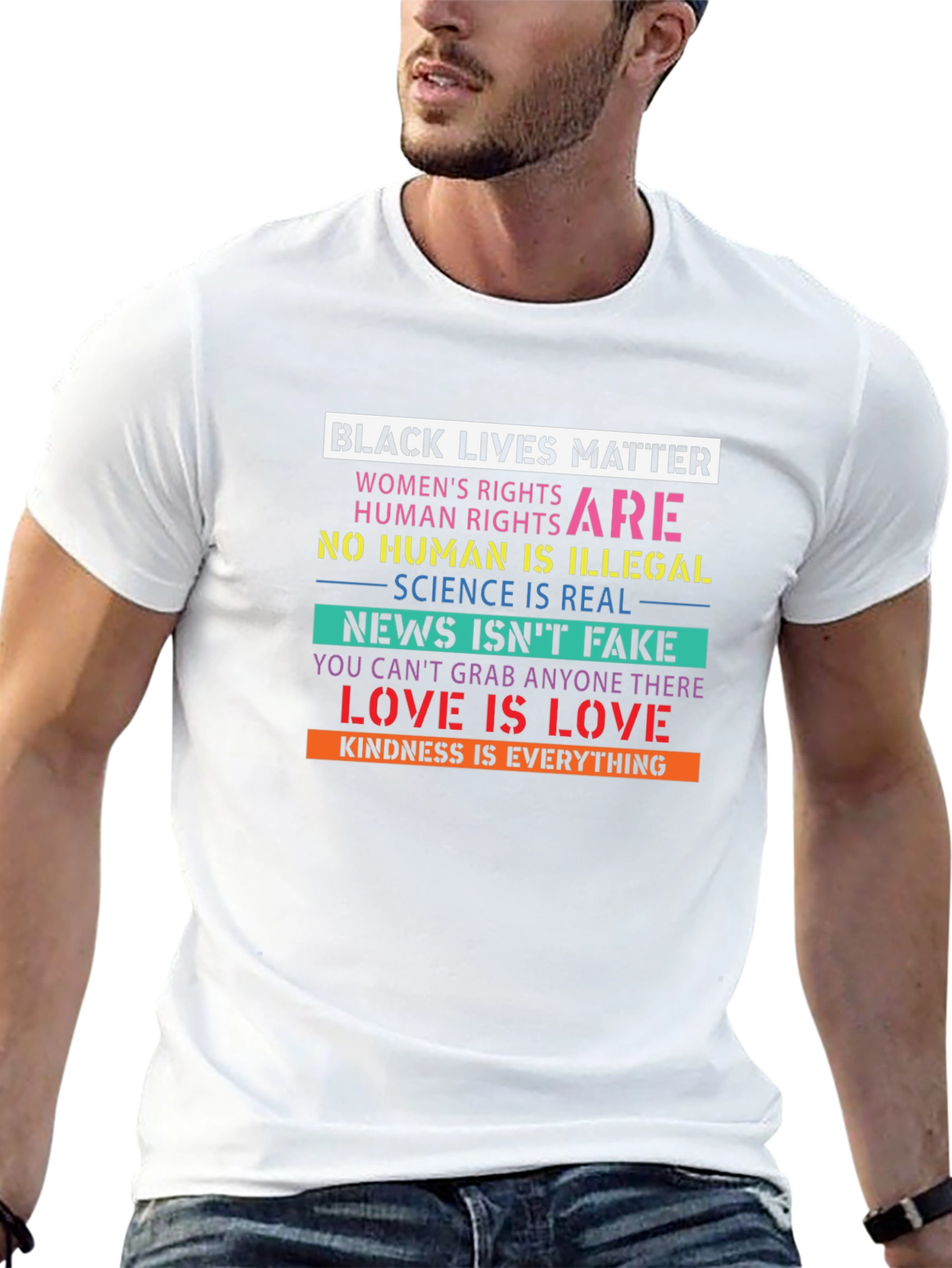Equality Matters T-Shirt Black Lives Matter Human Rights