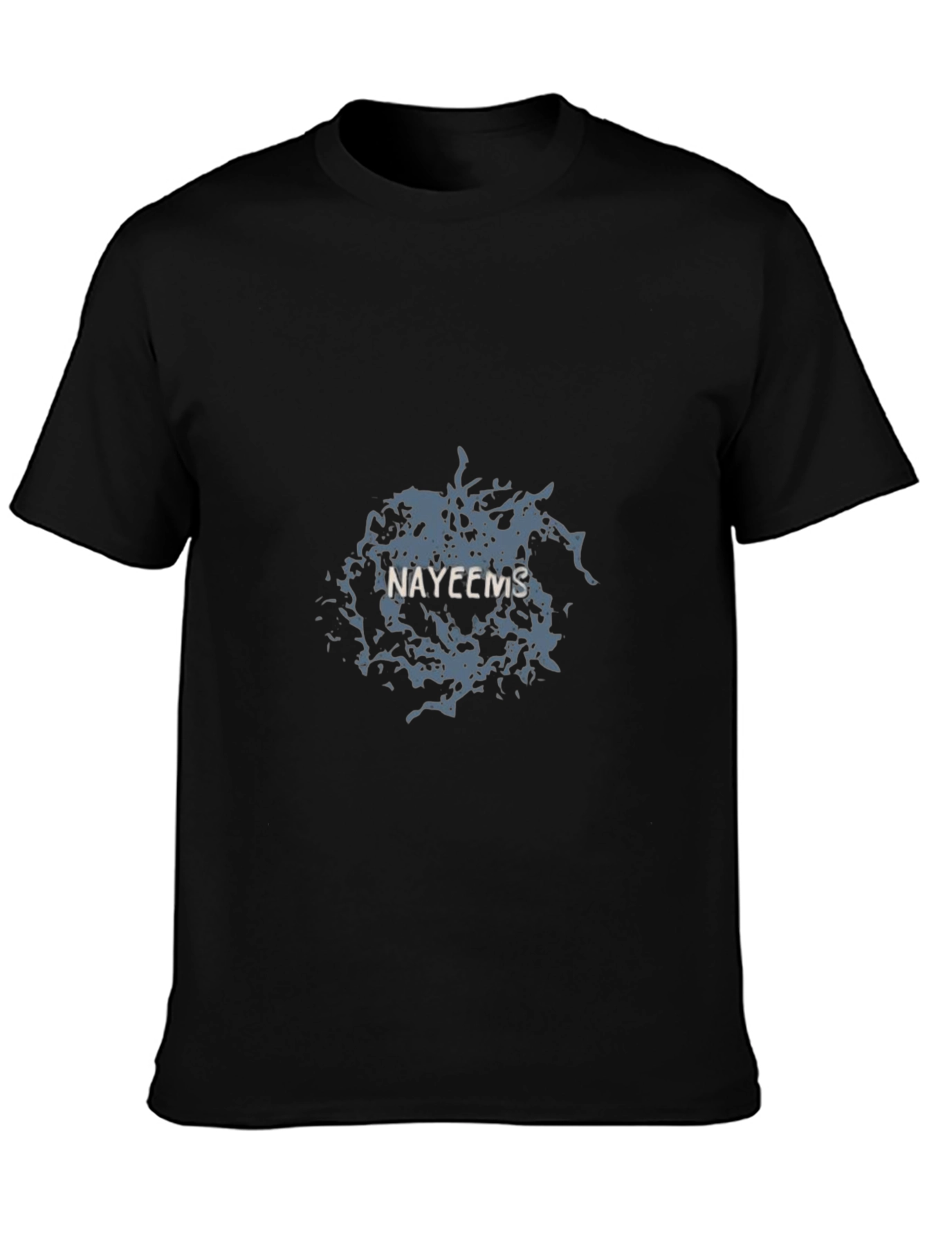 Nayeems Graphic Print Black T-Shirt