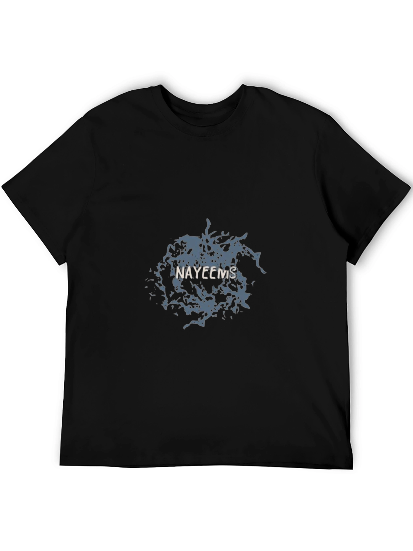 Nayeems Graphic Print Black T-Shirt