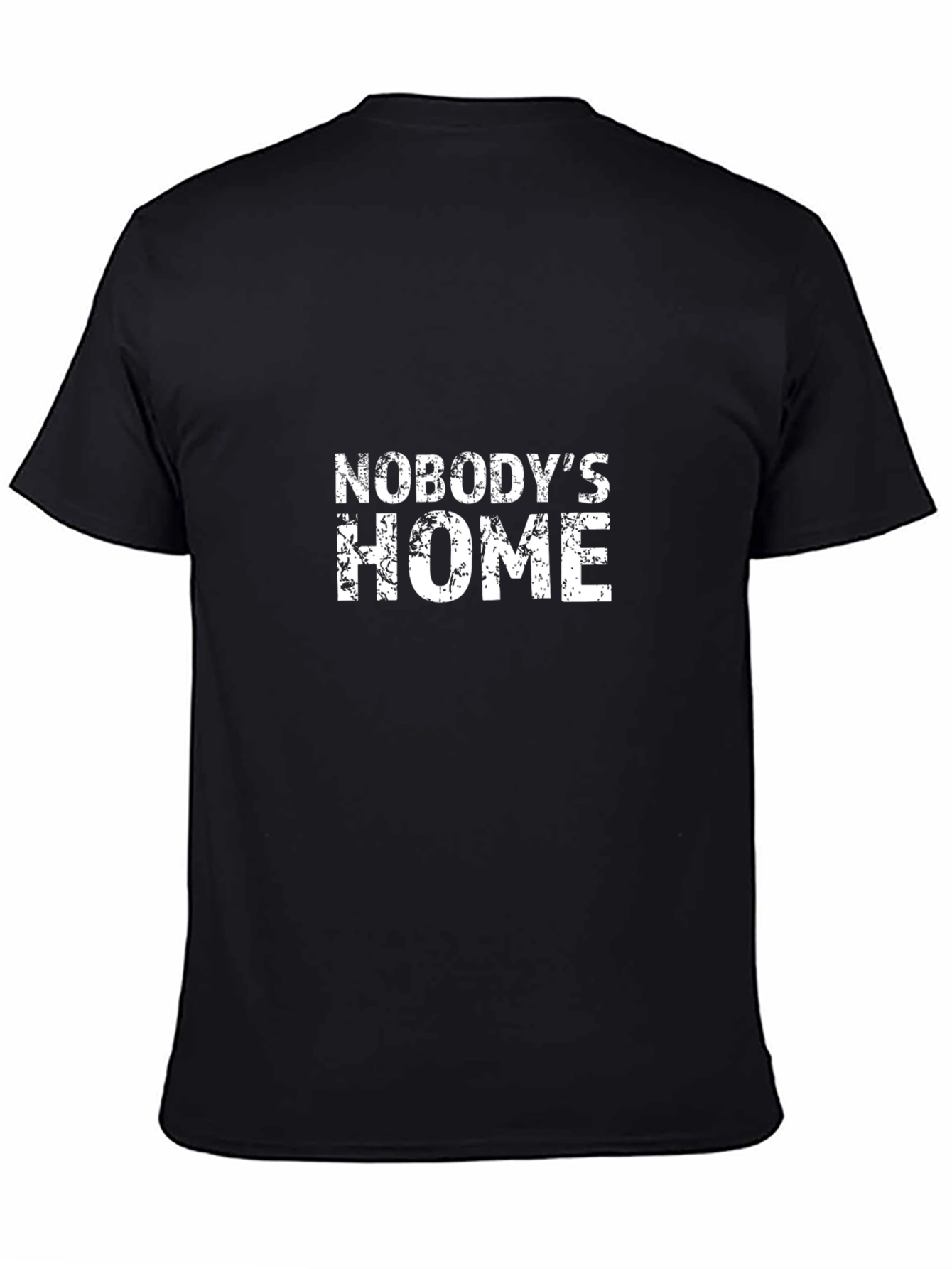 Nobodys Home Graphic Tee - Black T-Shirt